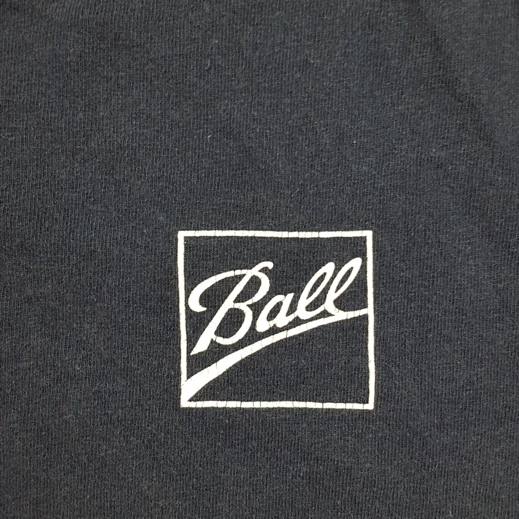 Gildan VINTAGE Ball Mason Jar Men's Large Navy Blue Retro Stoner Weed 90s Y2K T Shirt Blue 90s Retro Weed Stoner Graphic Print Nike? Size US L / EU 52-54 / 3 - 4 Thumbnail