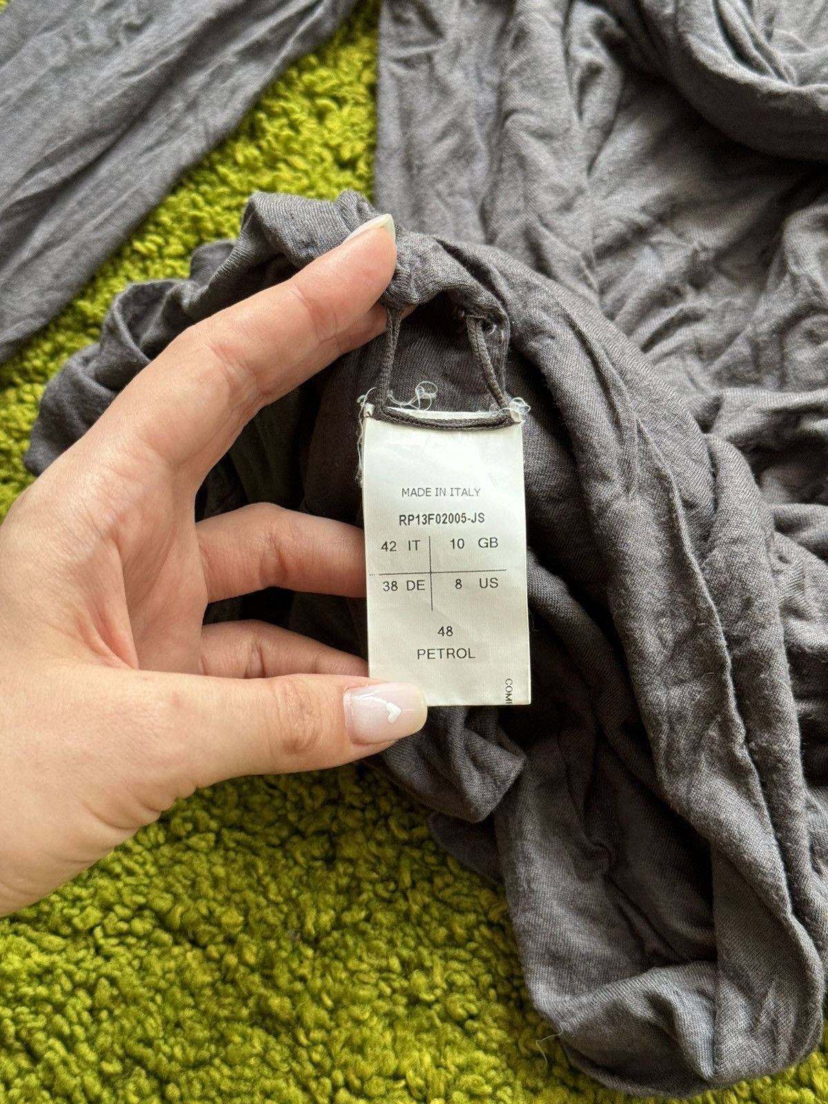 Rick Owens × Rick Owens Drkshdw Rick Owens avant garde longsleeve blouse Size M / US 6-8 / IT 42-44 - 5 Thumbnail