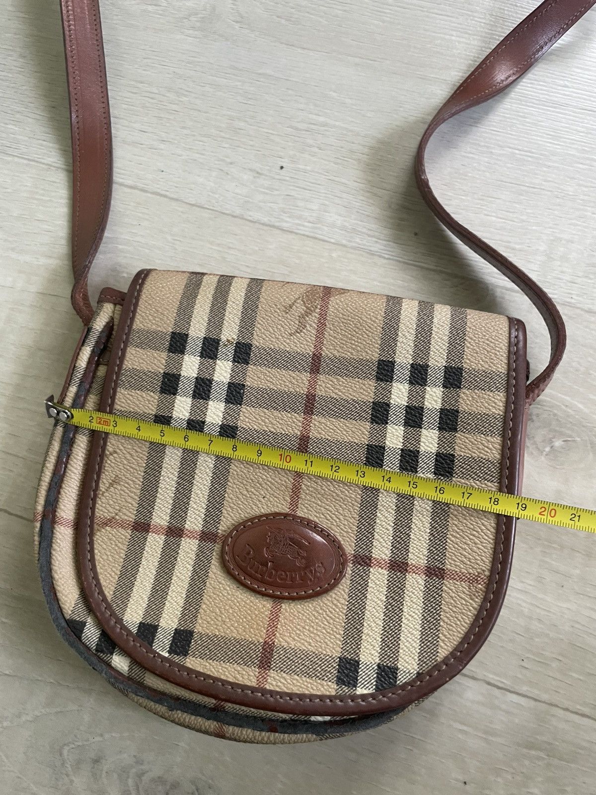 Burberry × Vintage Burberry's Vintage Bag messenger Size ONE SIZE - 16 Thumbnail