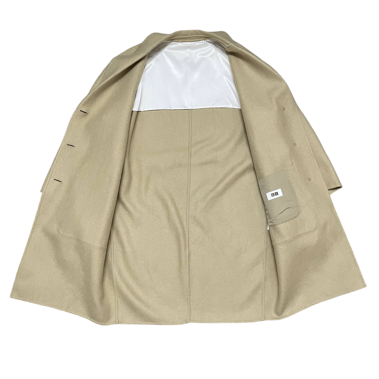 Lemaire × Uniqlo Uniqlo U Lemaire Wool Belted Overcoat Size US M / EU 48-50 / 2 - 5 Thumbnail