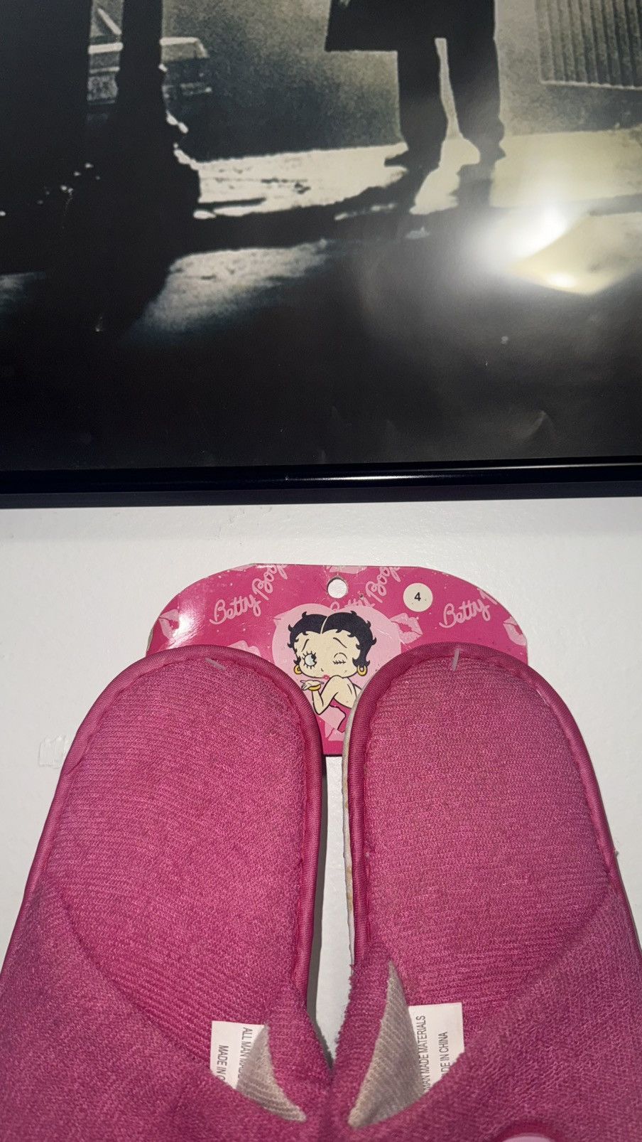 Japanese Brand × Vintage Vintage / Y2K New 2000s Betty Boop Slip On Slippers Size US 4 / IT 34 - 4 Thumbnail