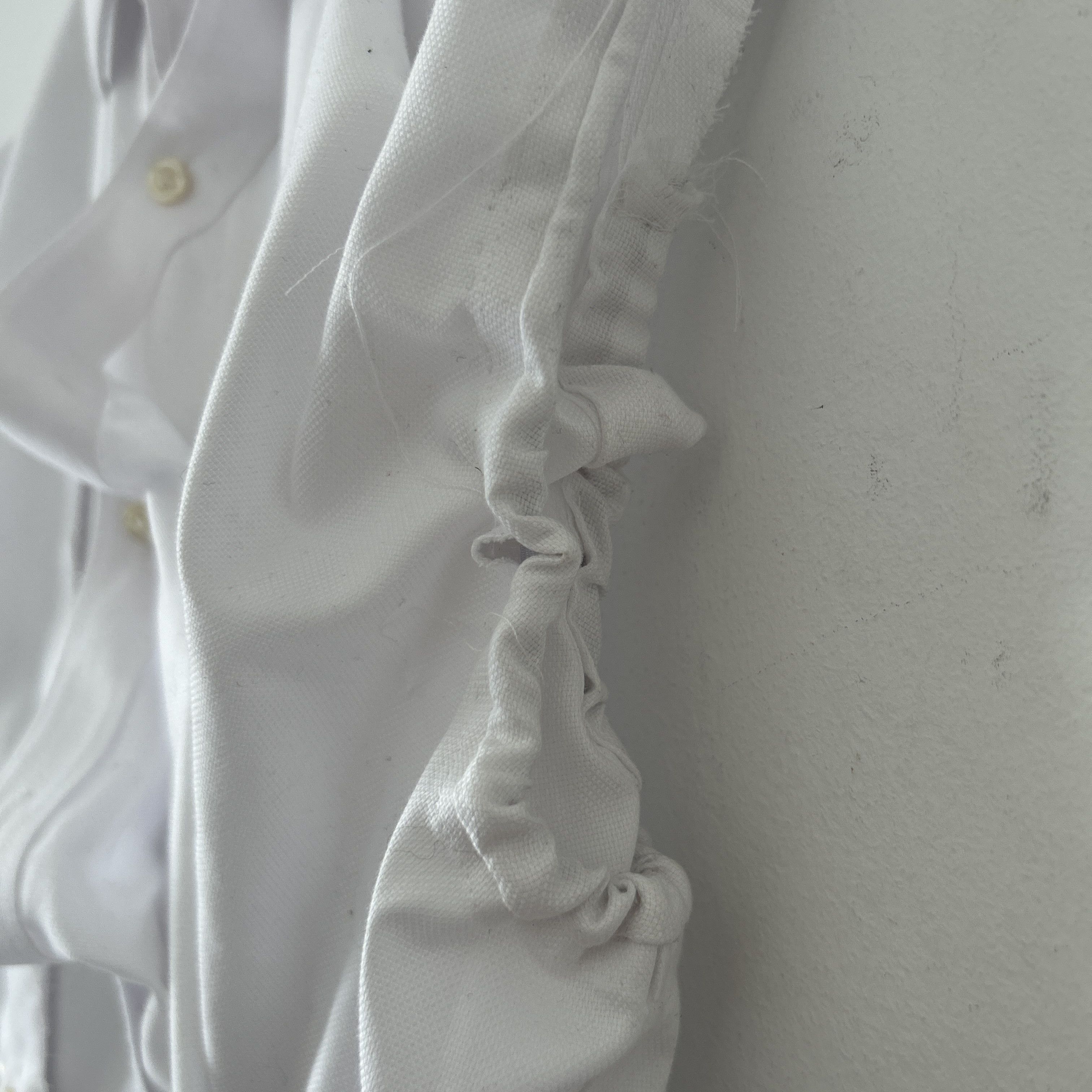 Deconstructed Upcycled Avant Garde Shirt