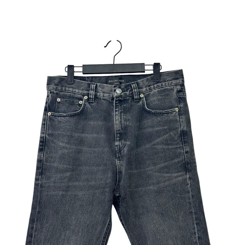 Balenciaga Balenciaga size XS Washed gray slightly destroys jeans. Size US 27 - 3 Thumbnail