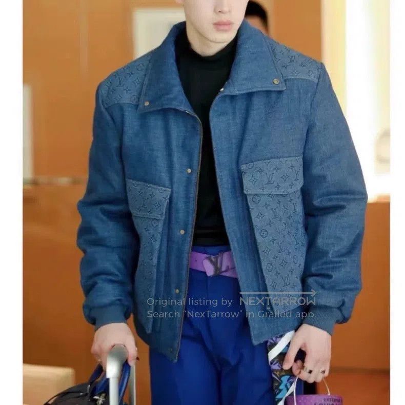 Louis Vuitton Louis Vuitton Pocket logo denim cotton jacket Size US S / EU 44-46 / 1 - 6 Thumbnail