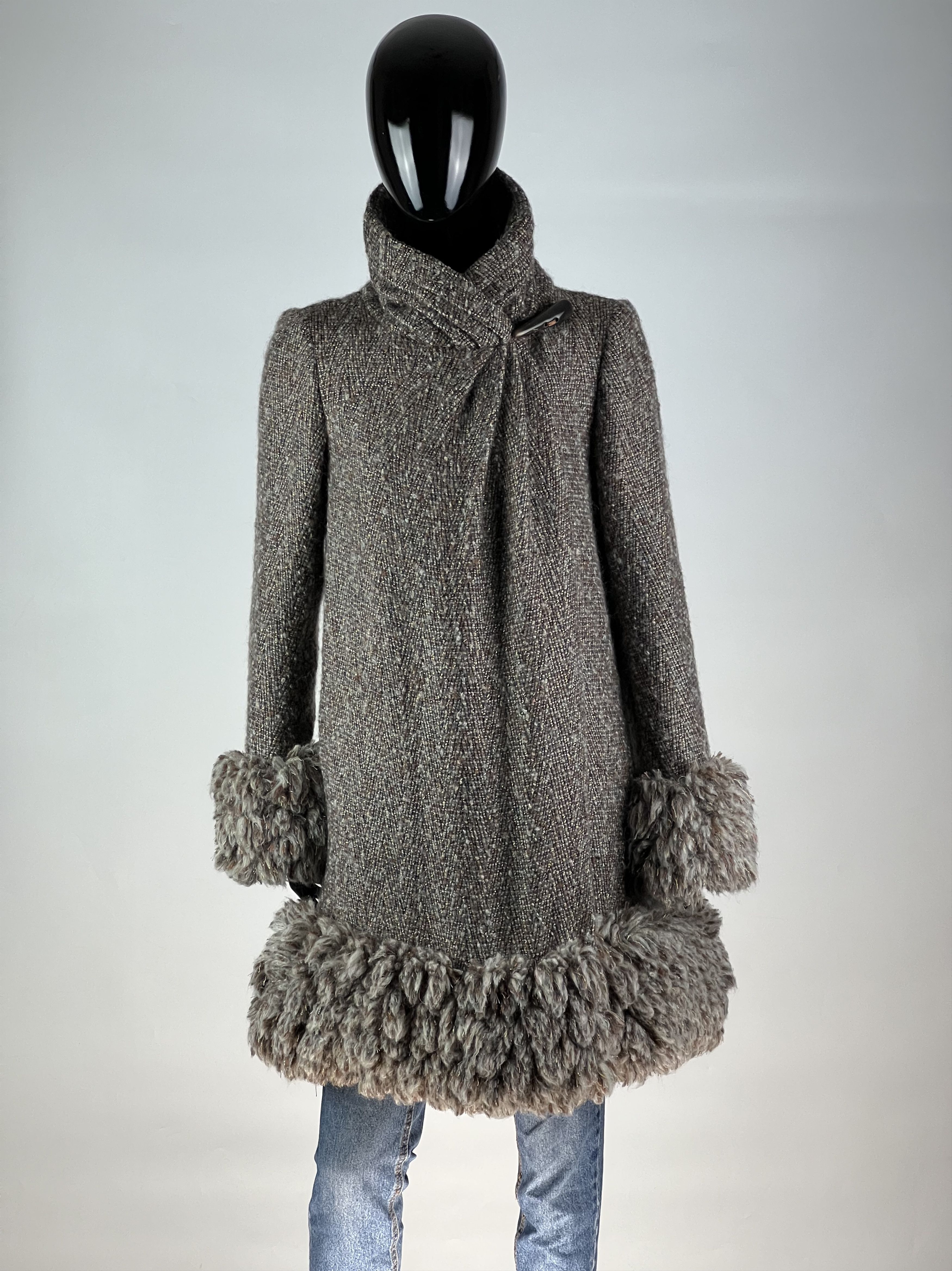 Diane von Furstenberg Diane Von Furstenberg Wool Mohair Heavy Coat Size US8 Size M / US 6-8 / IT 42-44 - 1 Thumbnail