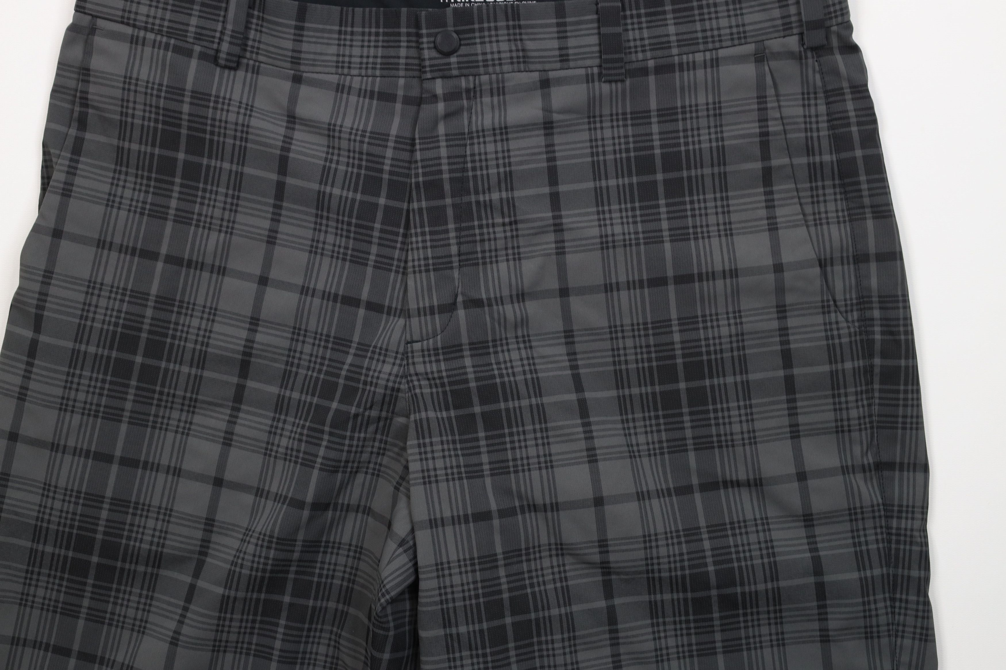 Nike Nike Golf Front Dri-Fit Golfing Chino Shorts Gray Plaid Size US 34 / EU 50 - 3 Thumbnail