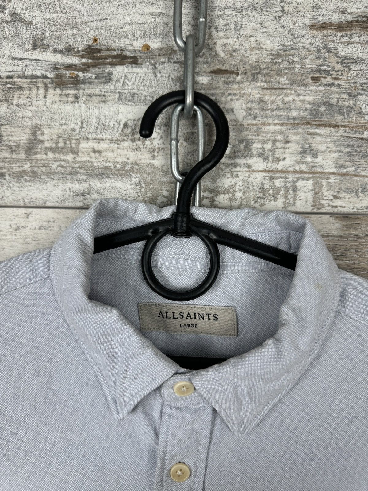 Allsaints Mens Vintage AllSaints COUNTY LS SHIRT button up Japanese Size US L / EU 52-54 / 3 - 7 Thumbnail