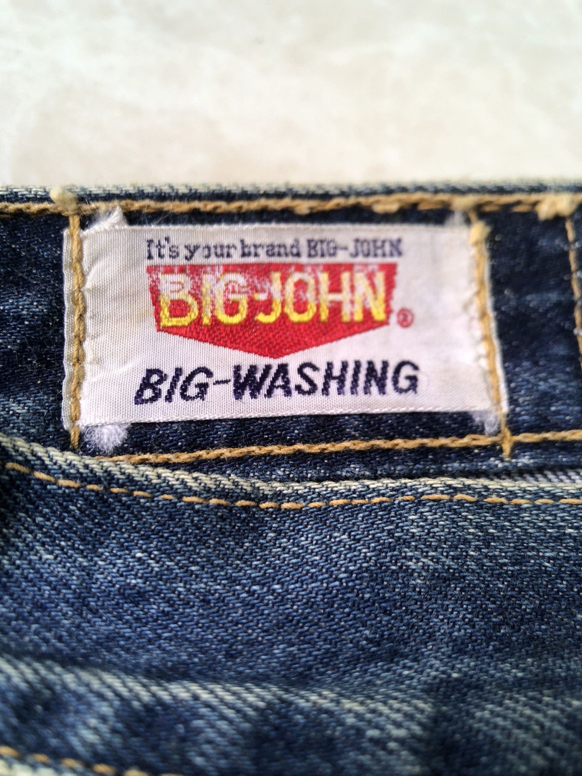 Big John × Japanese Brand × Vintage 🔥Vintage Japan BIG JOHN Bootcut Denim Size US 27 - 10 Thumbnail