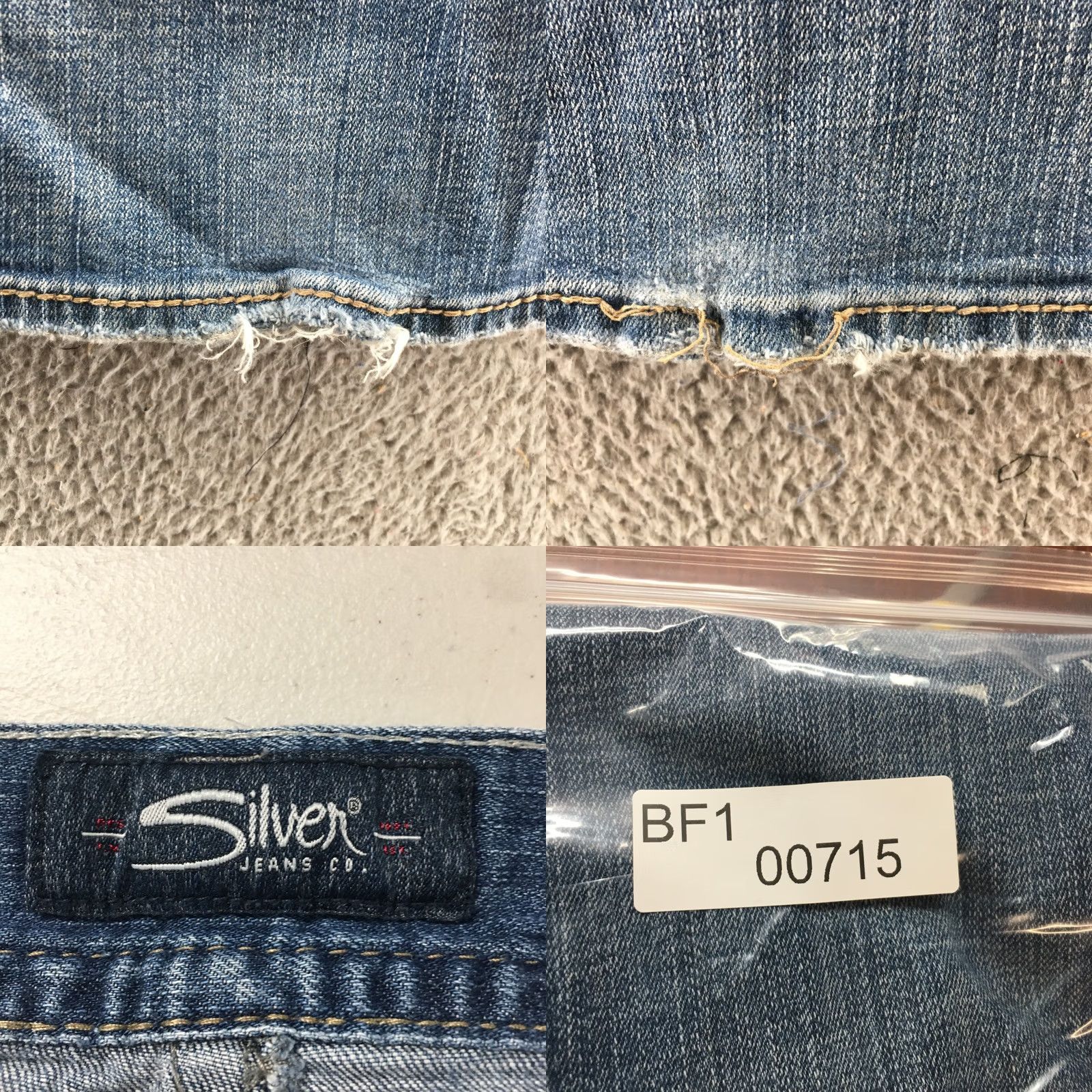 Silver Jeans Co. Silver Straight Jeans Mens 36x32 Blue Mid Rise Zip Fly Pockets Jeans Mens Regular Classic Straight 5-Pocket Denim Cotton 38 in Waist Size US 36 / EU 52 - 10 Thumbnail