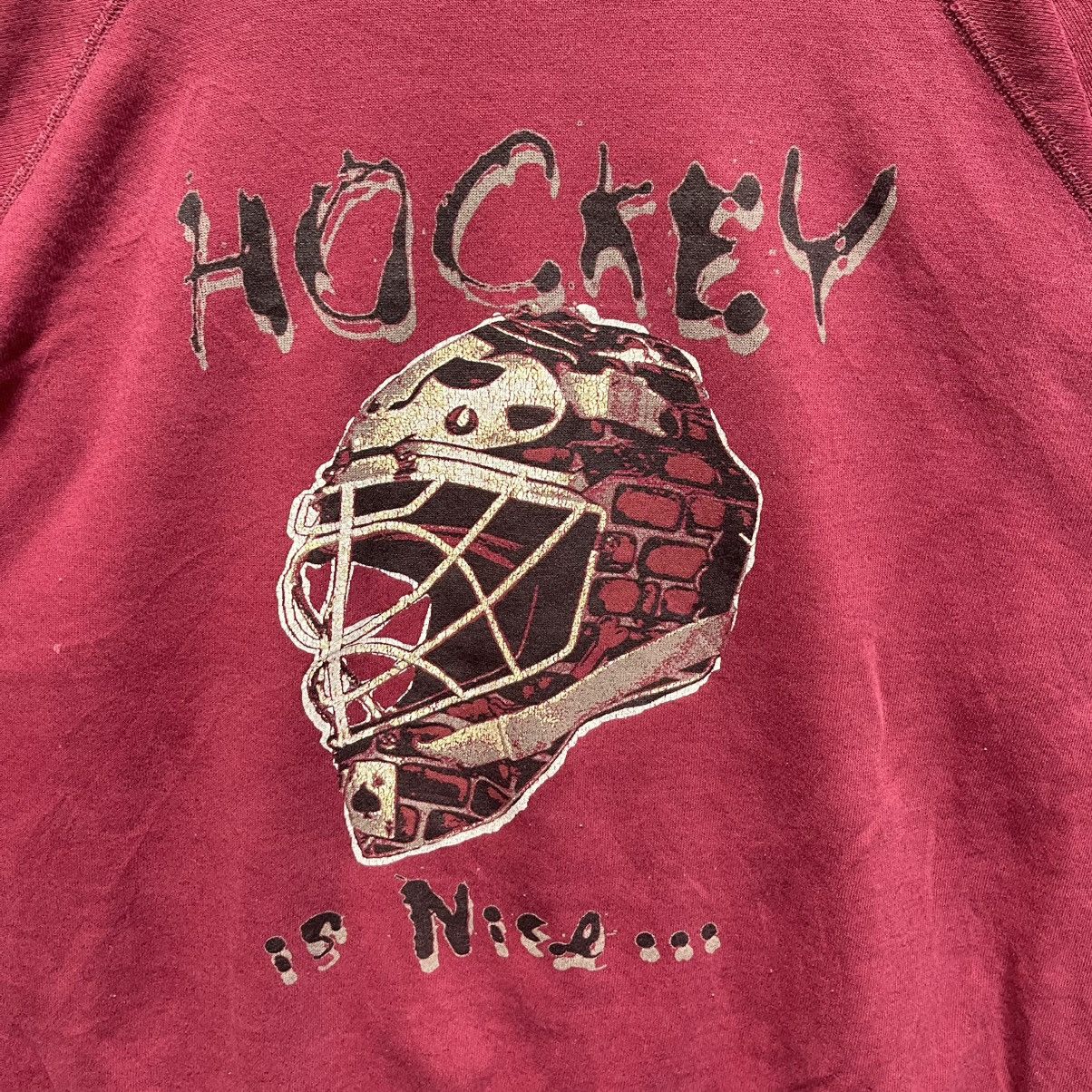 Vintage Vintage Hockey Graphic Crewneck Sweatshirt – Double-Sided Size US L / EU 52-54 / 3 - 3 Thumbnail