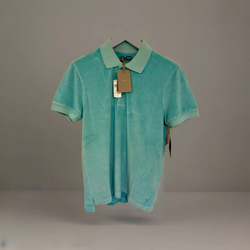 Tom Ford o1ebxxf0225 Polo Shirt in Light Blue Size US M / EU 48-50 / 2 - 1 Thumbnail
