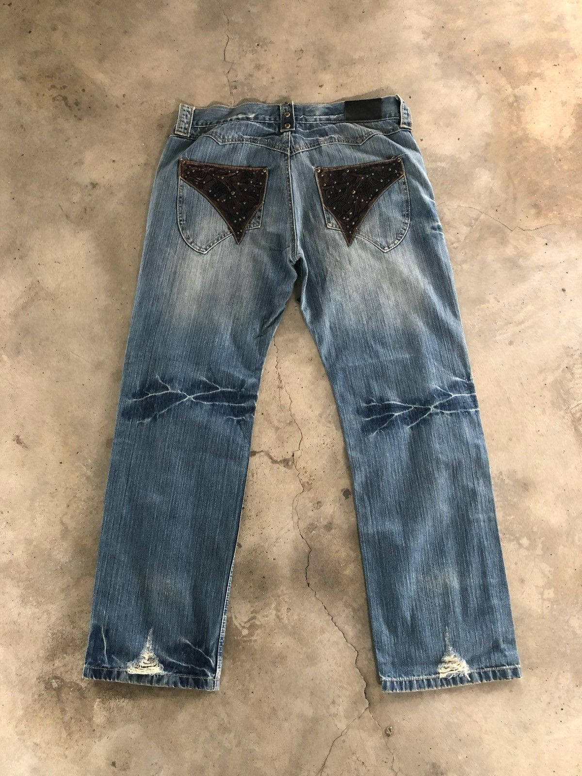 Hysteric Glamour Japanese Osaka Big Train Pacthwork Leather Size US 37 - 2 Thumbnail