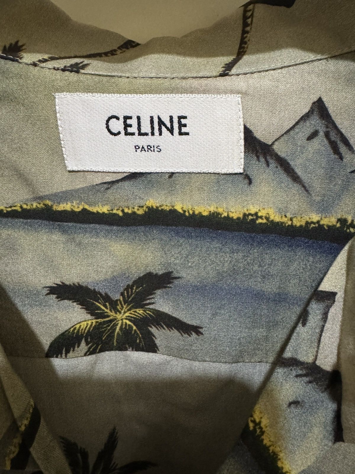 Celine Celine hawaiian shirt Sz38 Size US S / EU 44-46 / 1 - 3 Thumbnail