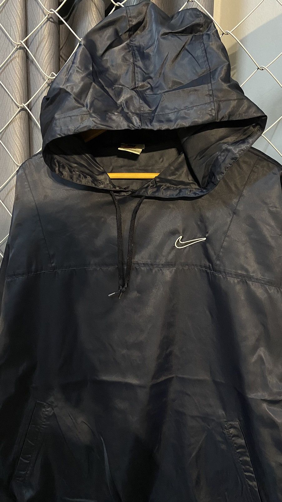 Nike × Vintage VINTAGE 90's NIKE WINDBREAKER JACKET SINGLE LAYER LARGE Size US XL / EU 56 / 4 - 3 Thumbnail