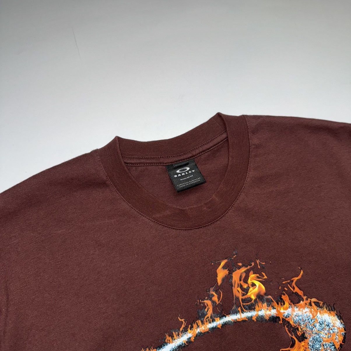 Oakley Oakley Fire Logo Tshirt Size US S / EU 44-46 / 1 - 3 Thumbnail