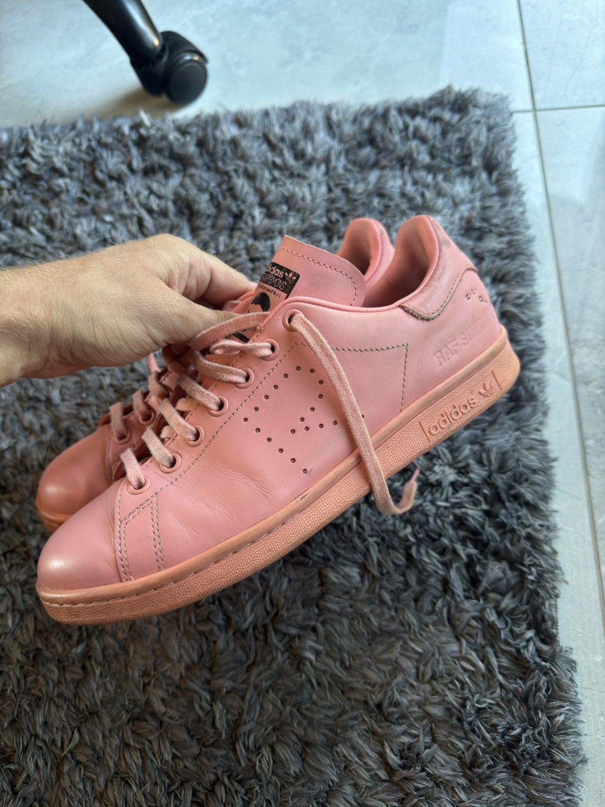 Adidas × Raf Simons Adidas x Raf Simons Stan Smith rare sneakers collaboration Size US 7 / EU 40 - 7 Thumbnail