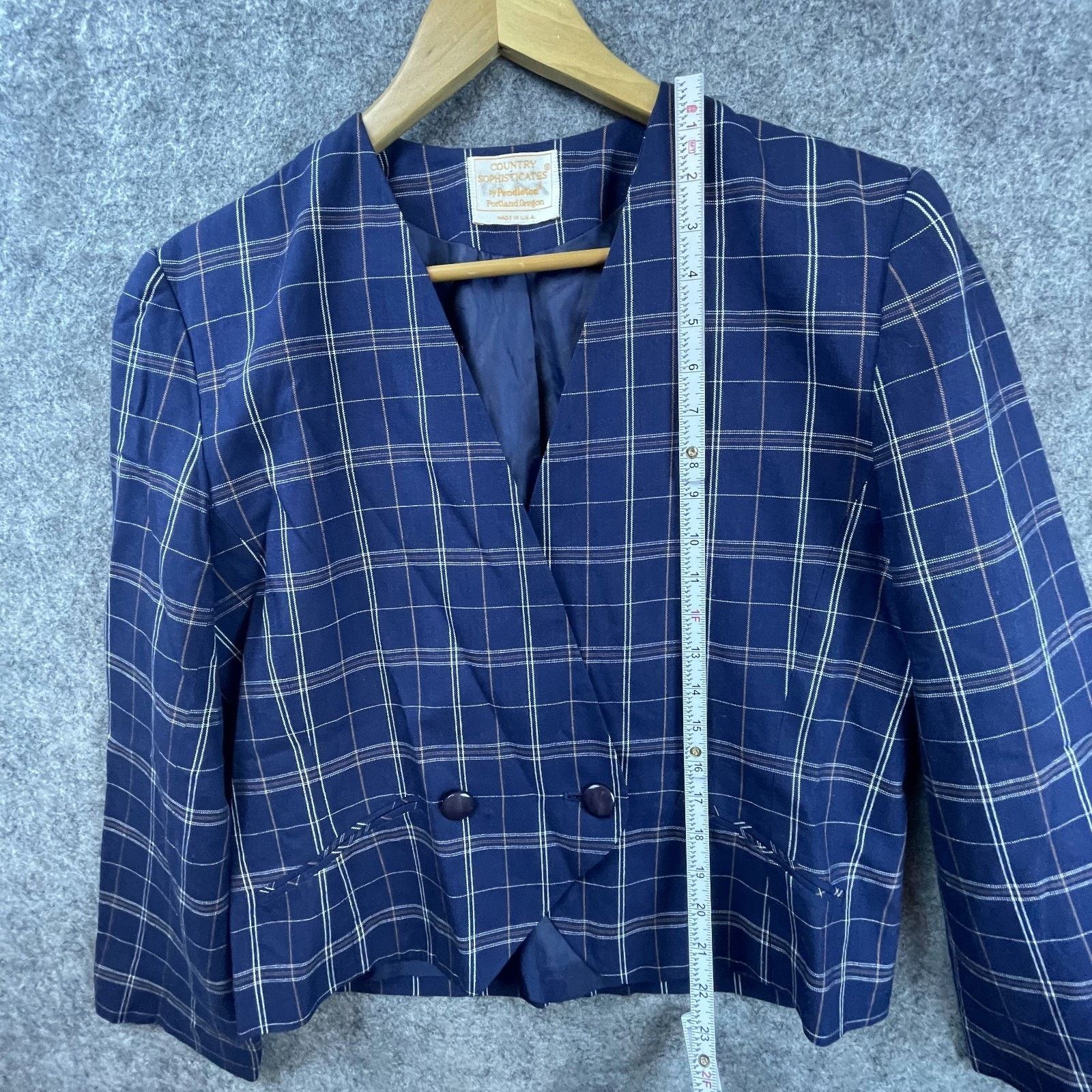 Pendleton Vtg Country Sophisticates By Pendleton Blazer Academia Nerd Size XL / US 12-14 / IT 48-50 - 5 Thumbnail