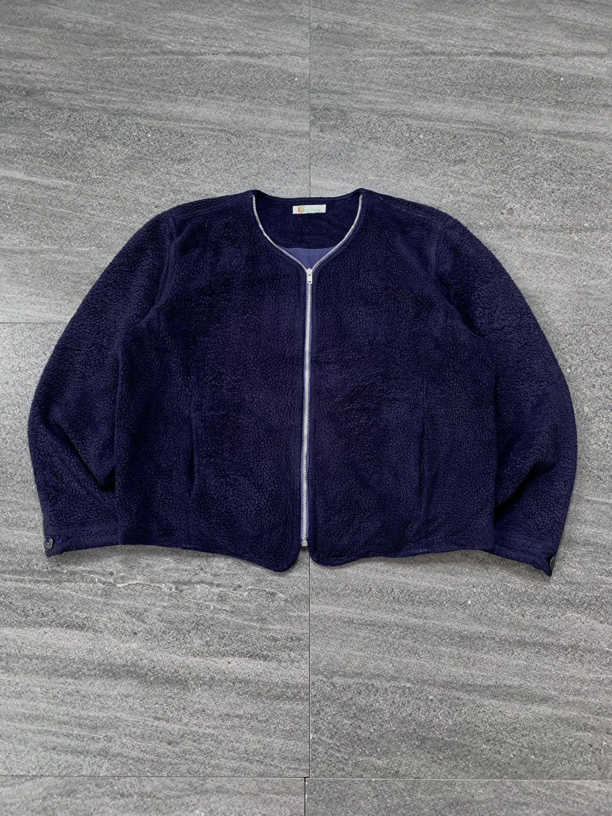 Issey Miyake Fleece Zip Cardigan Jacket Size US S / EU 44-46 / 1 - 2 Thumbnail