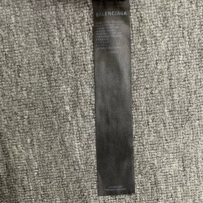 Balenciaga Balenciaga Black Upside Down LOGO Long Sleeve Size US L / EU 52-54 / 3 - 7 Thumbnail