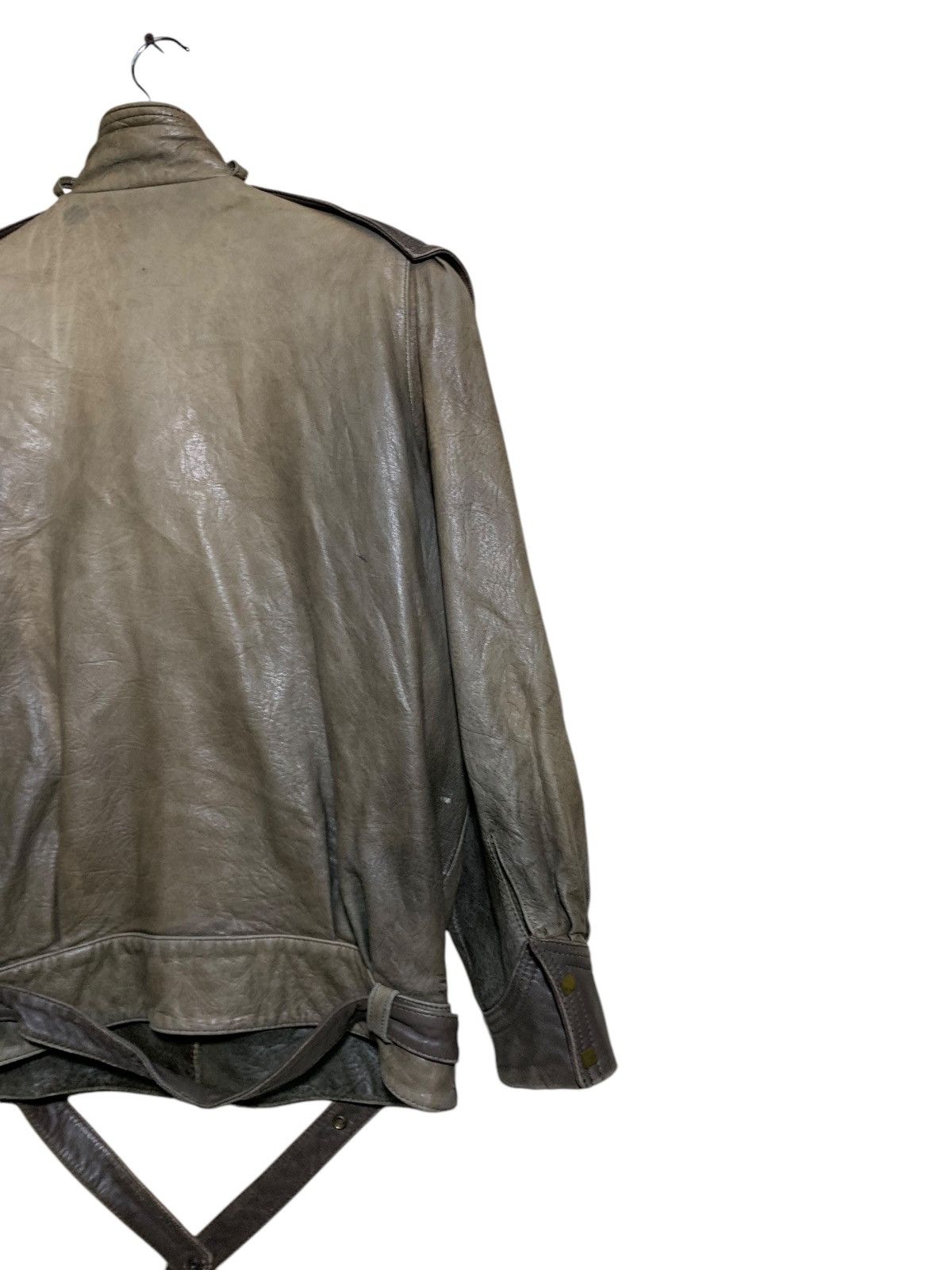 Japanese Brand × Leather × Vintage 🔥NORIKO KAZUKI JAPAN ROCKABILY LEATHER JACKETS Size US M / EU 48-50 / 2 - 7 Thumbnail