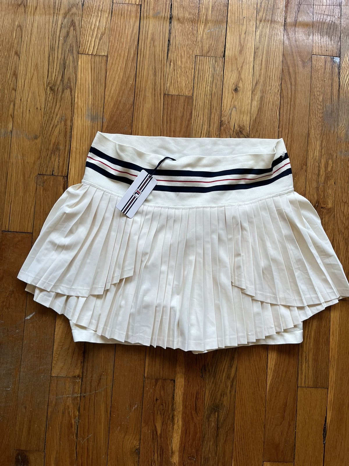 Fila Fila Seamless Skorts white tennis skirt cheerleading yoga Size 32" / US 10 / IT 46 - 1 Thumbnail