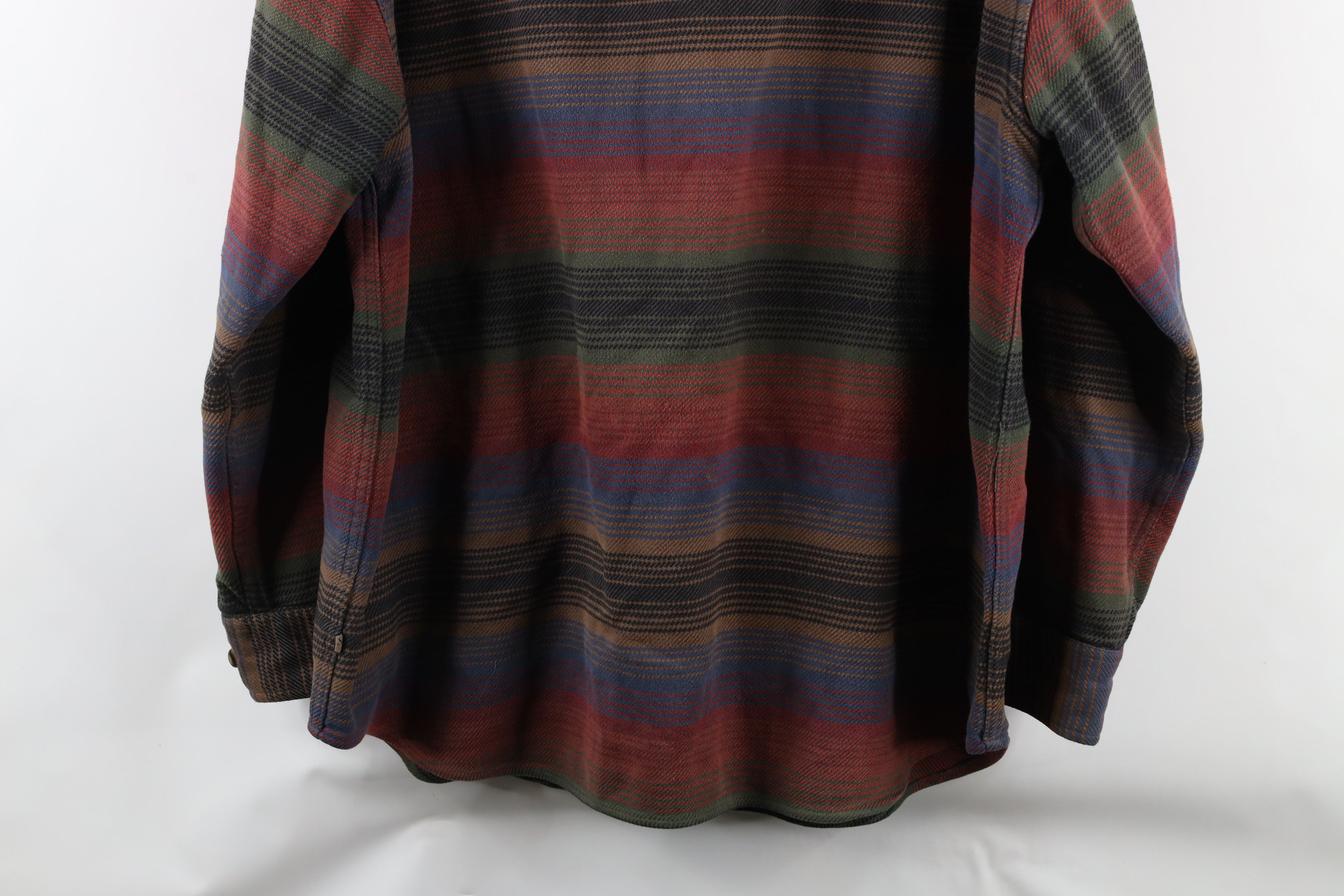 Vintage Vintage 90s Streetwear Heavyweight Flannel Button Shirt Size US XXL / EU 58 / 5 - 16 Thumbnail