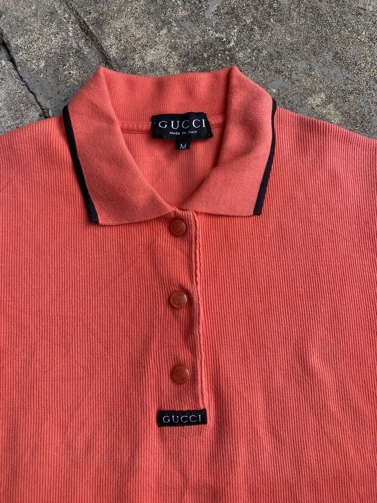 Vintage Vintage Gucci Polos Shirt Size M / US 6-8 / IT 42-44 - 6 Thumbnail
