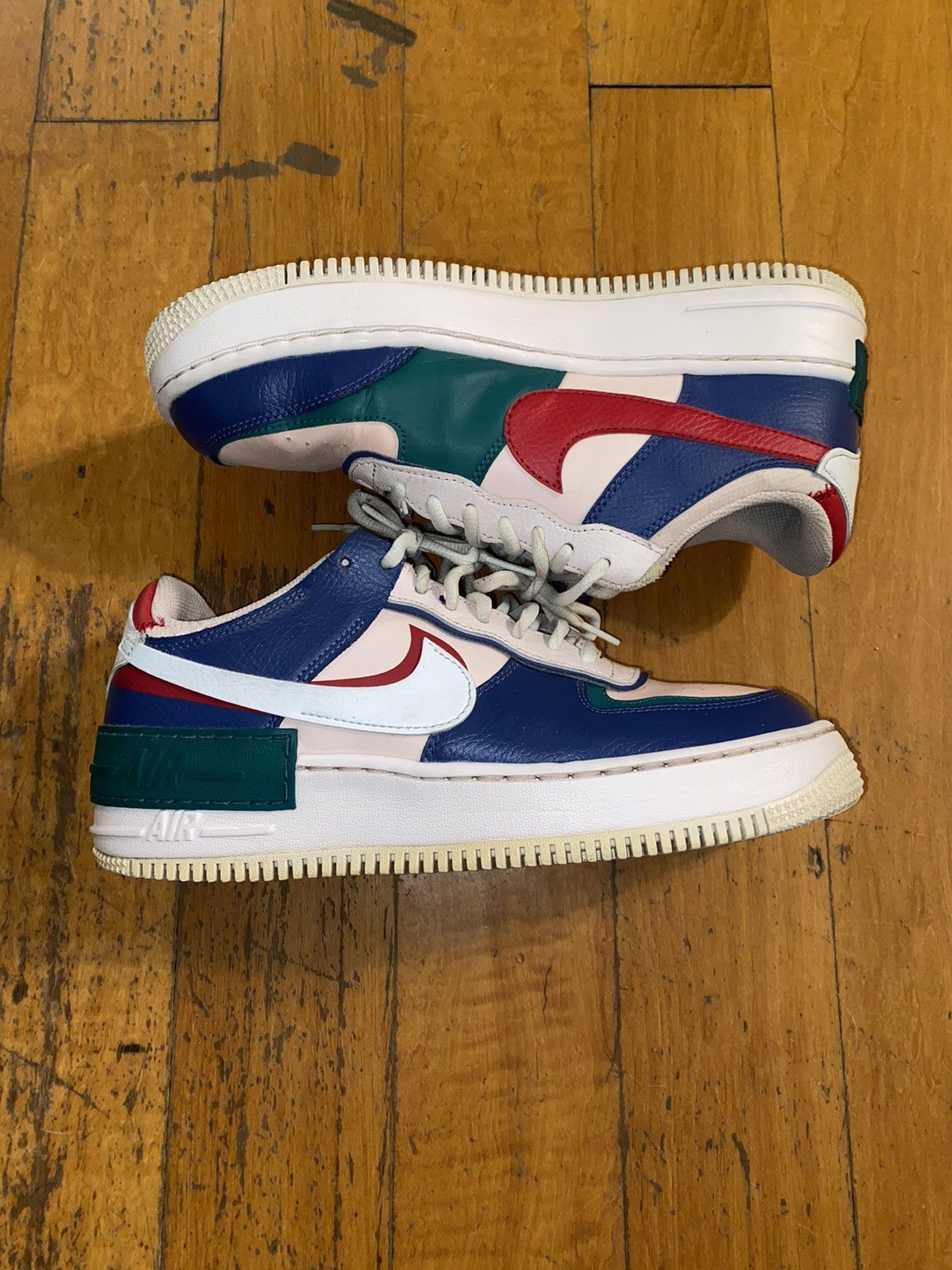Designer × Nike air force 1 shadow mystic navy Size US 8 / EU 41 - 1 Thumbnail