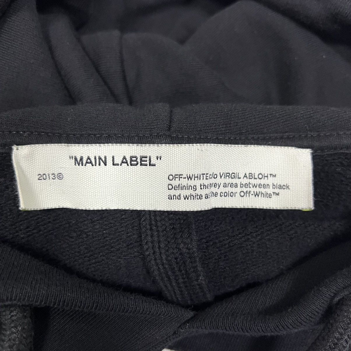 Off-White OFF-WHITE SS20 Airport Tape Arrow Hoodie Size US S / EU 44-46 / 1 - 3 Thumbnail