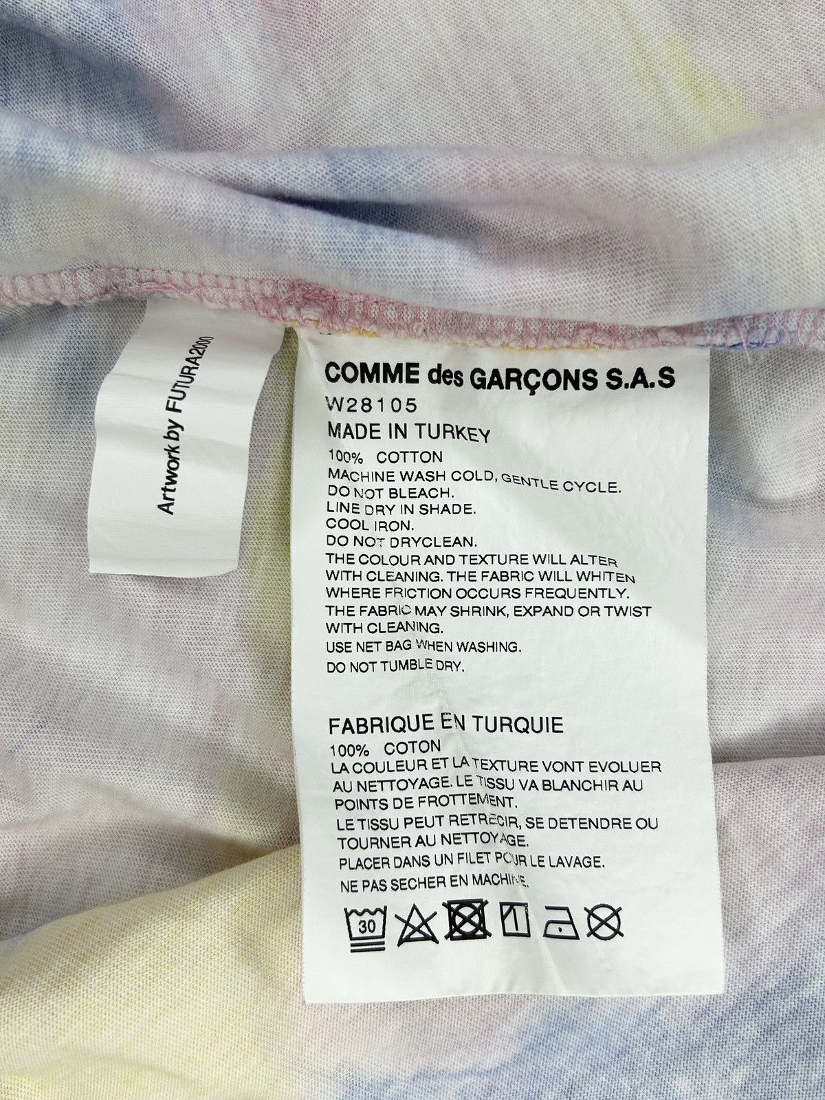 Comme des Garcons SHIRT F/W 20 Futura2000 T-Shirt Size US L / EU 52-54 / 3 - 8 Thumbnail