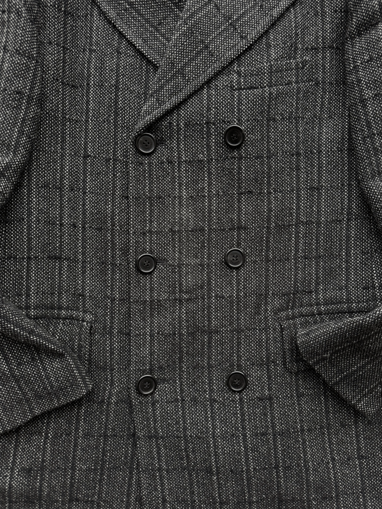 Saint Laurent Paris Saint Laurent Grey Double Breasted Chester Coat Size US M / EU 48-50 / 2 - 4 Thumbnail