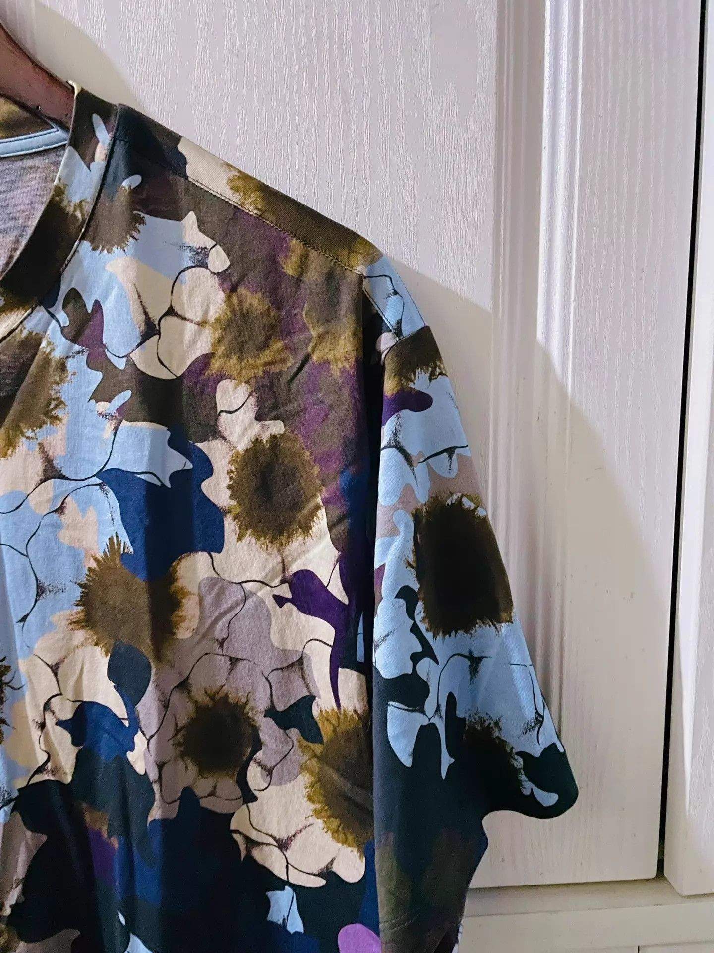 Versace Versace Floral All Over Print SS T XL 98 New Runway Size US XL / EU 56 / 4 - 4 Thumbnail