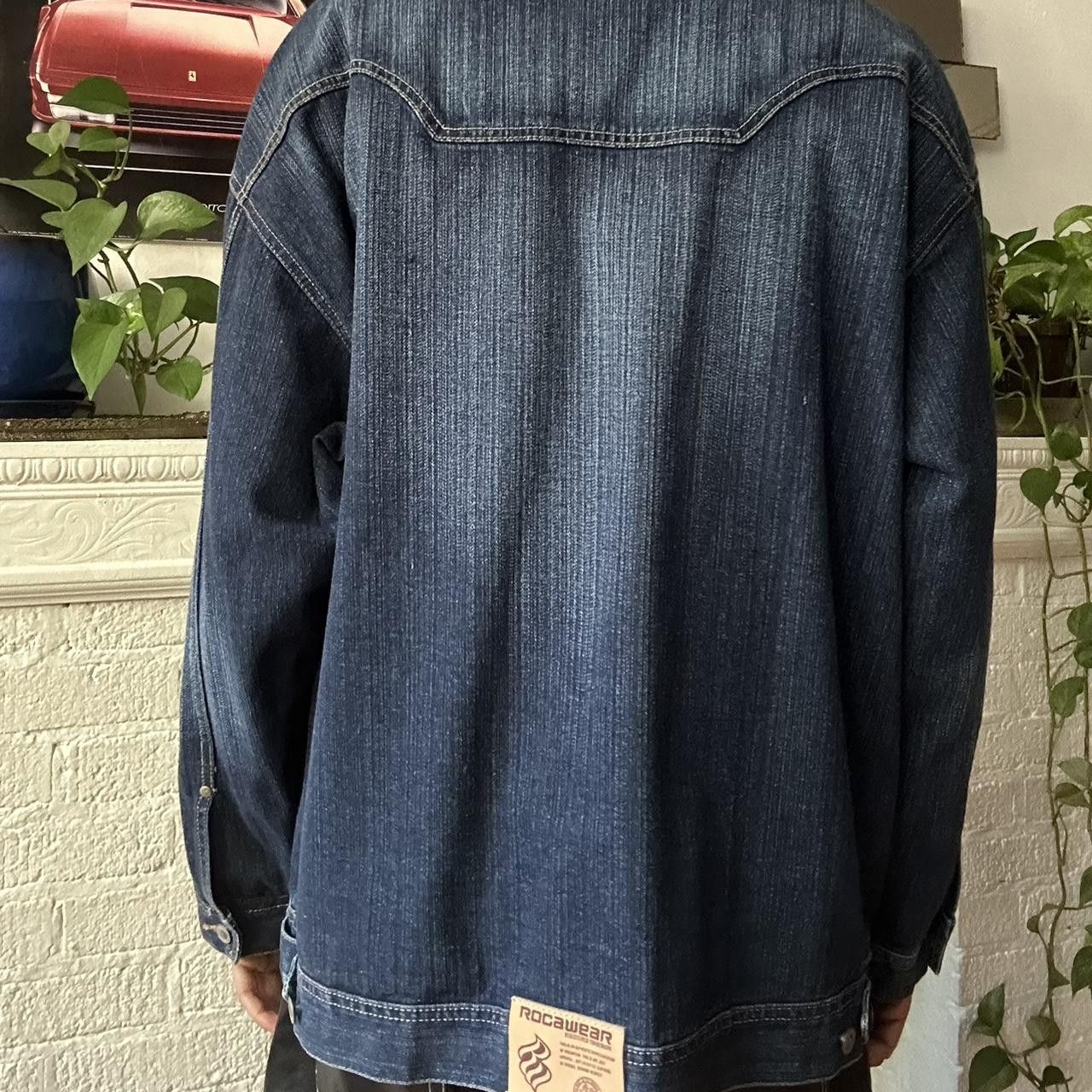 Phat Farm VINTAGE PHAT FARM BLUE OVERSIZED DENIM JACKET_ XXL Size US XXL / EU 58 / 5 - 8 Thumbnail