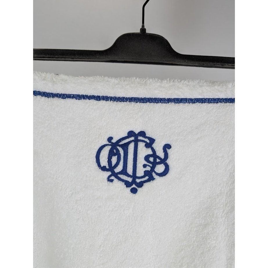 Dior o1rshd1 Size: OS / Hand Towel in White/Blue Size ONE SIZE - 14 Thumbnail