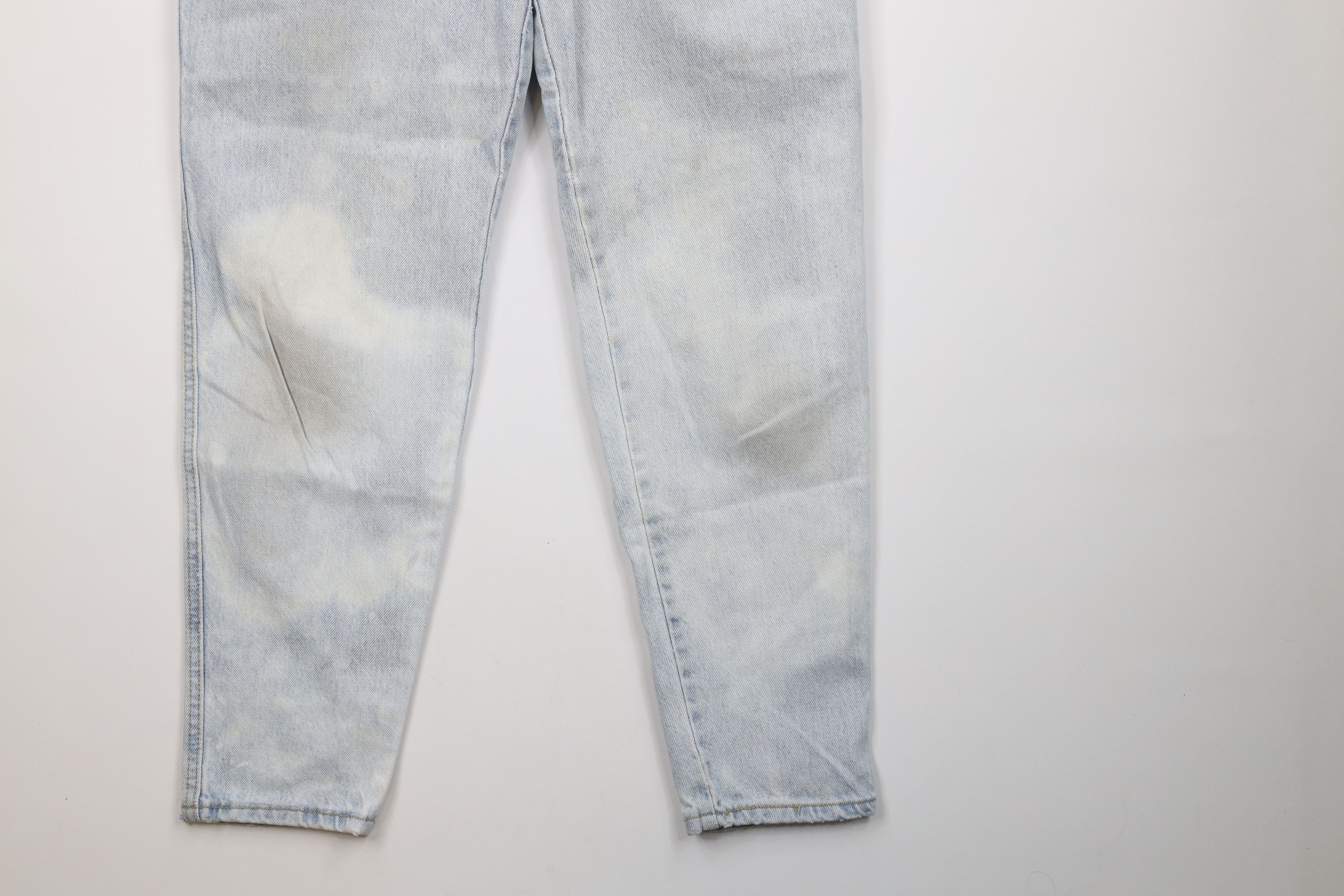 Vintage Vintage 90s Streetwear Tapered Leg Denim Jeans Pants Blue Size 32" / US 10 / IT 46 - 4 Thumbnail