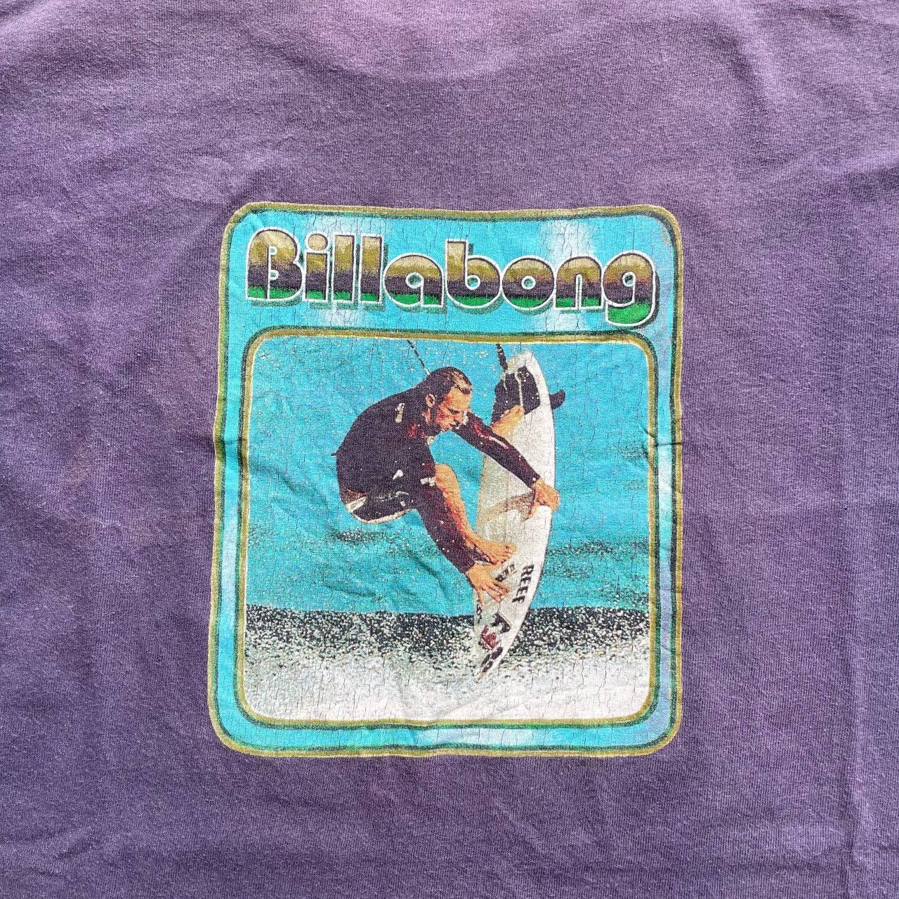 Billabong Vintage 90s billabong surf tshirt sun faded Size US L / EU 52-54 / 3 - 2 Thumbnail