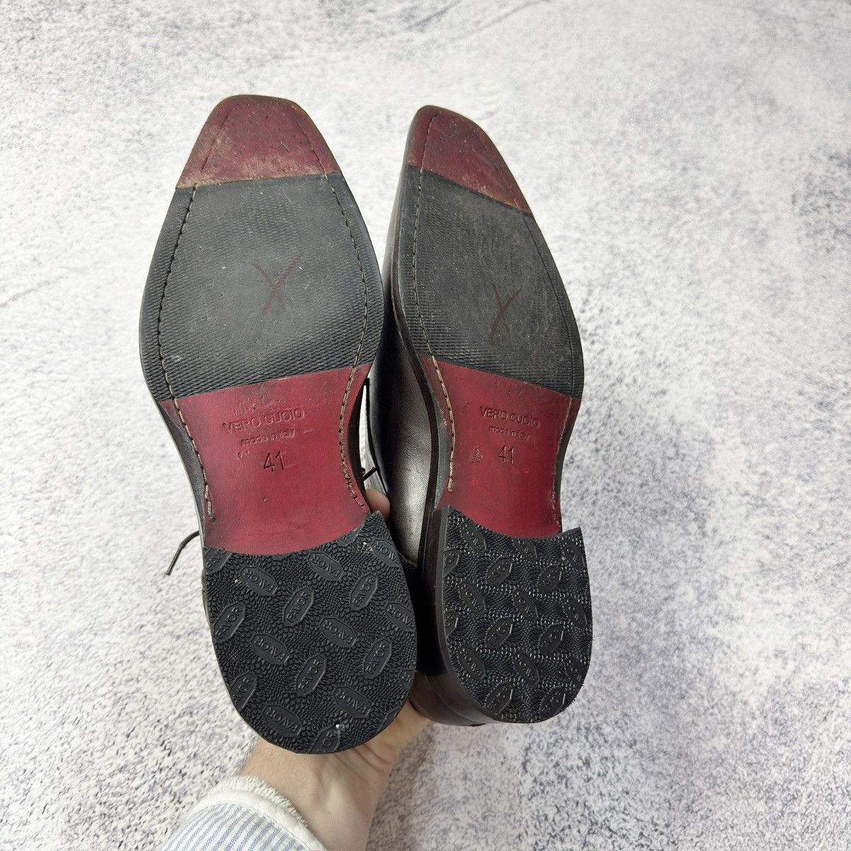 Designer Iannalfo&Sgariglia Mens Handmade Derbies US8 UK7 EU41 26cm Size US 8 / EU 41 - 12 Thumbnail