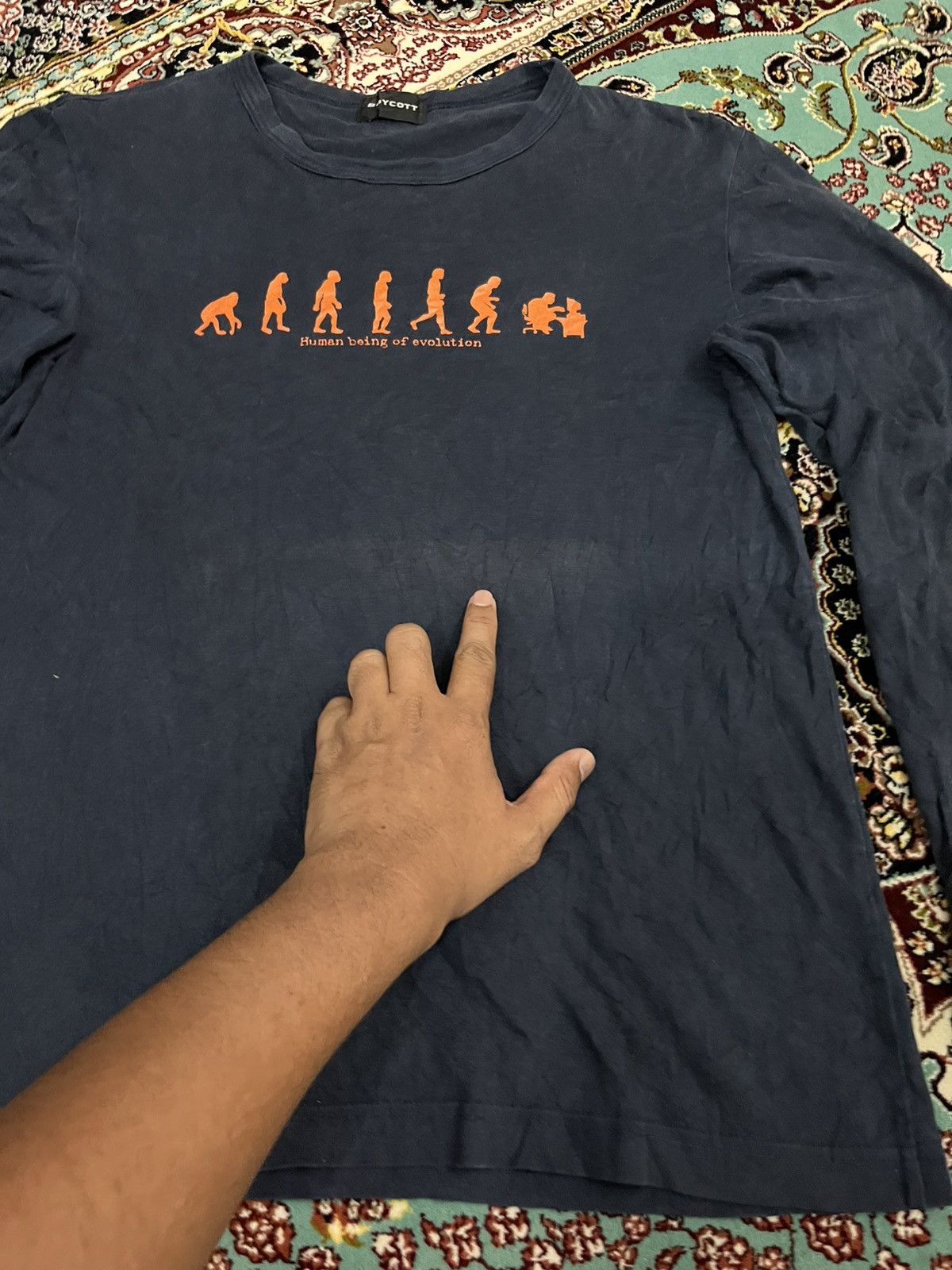 Boycott 💥BOYCOTT human being of revolution tee Size US M / EU 48-50 / 2 - 10 Thumbnail
