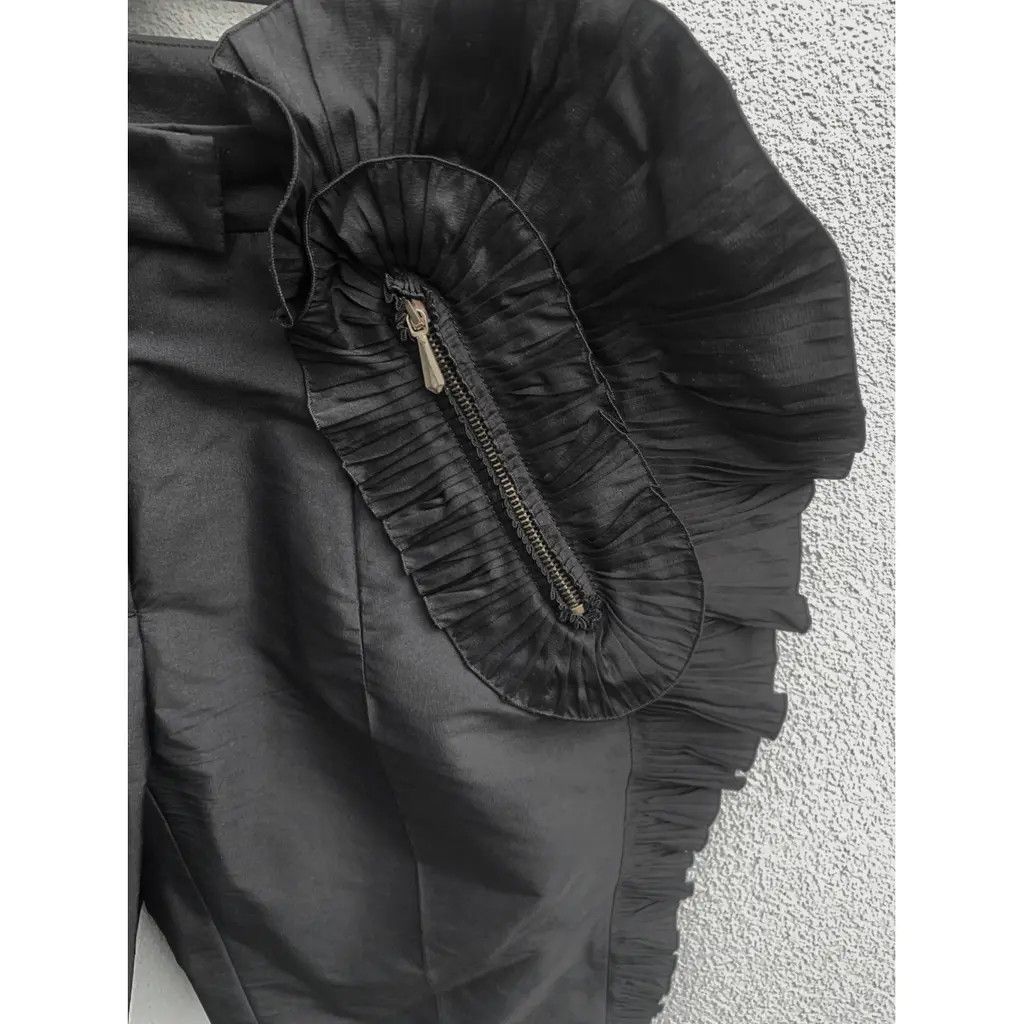 Viktor & Rolf Viktor&Rolf Black Silk Bermuda Vintage ParisFashionWeekPiece Size 27" / US 4 / IT 40 - 5 Thumbnail