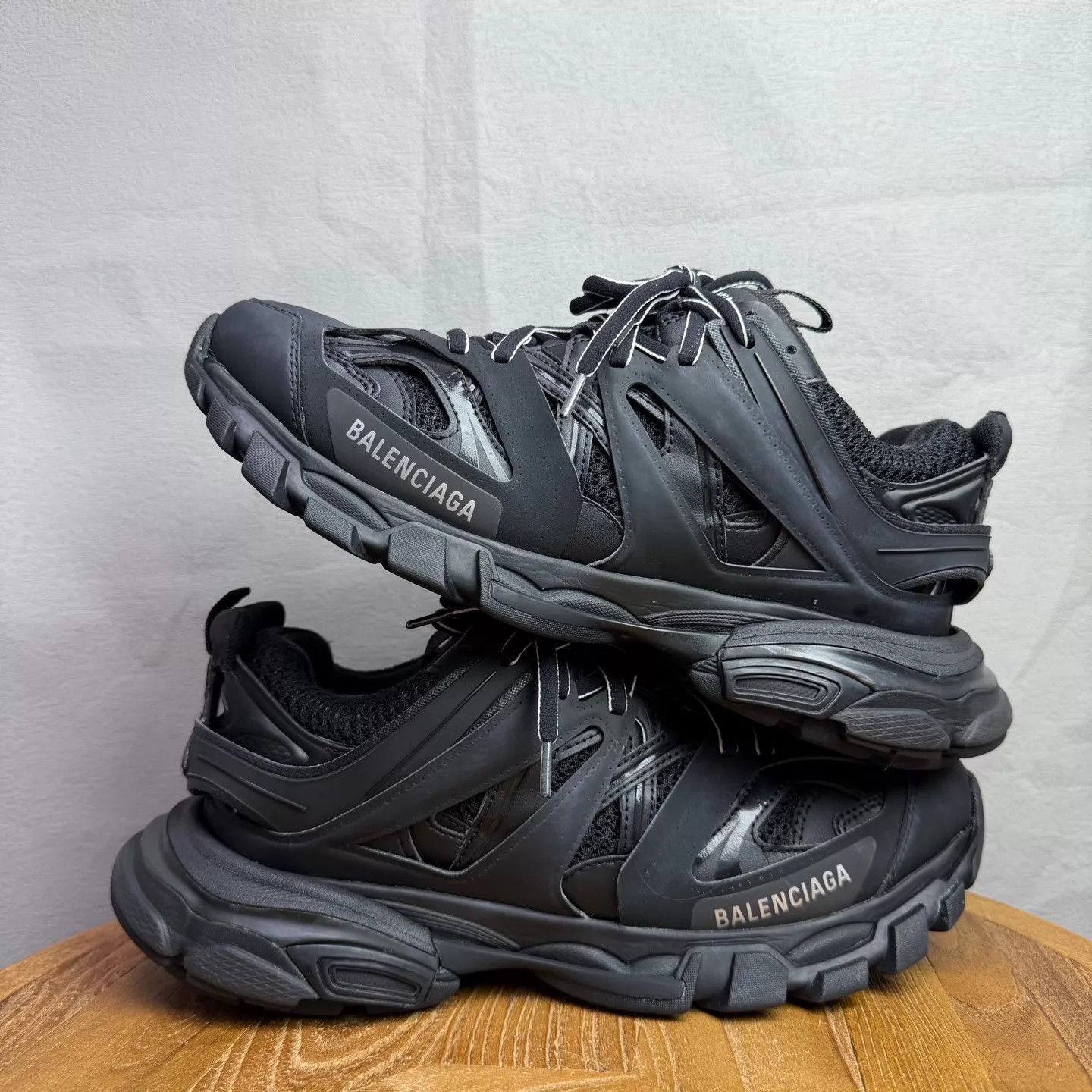 Balenciaga Balenciaga Track Black 40 98 New (No Side Tags, Original Box) Size US 7 / EU 40 - 4 Thumbnail