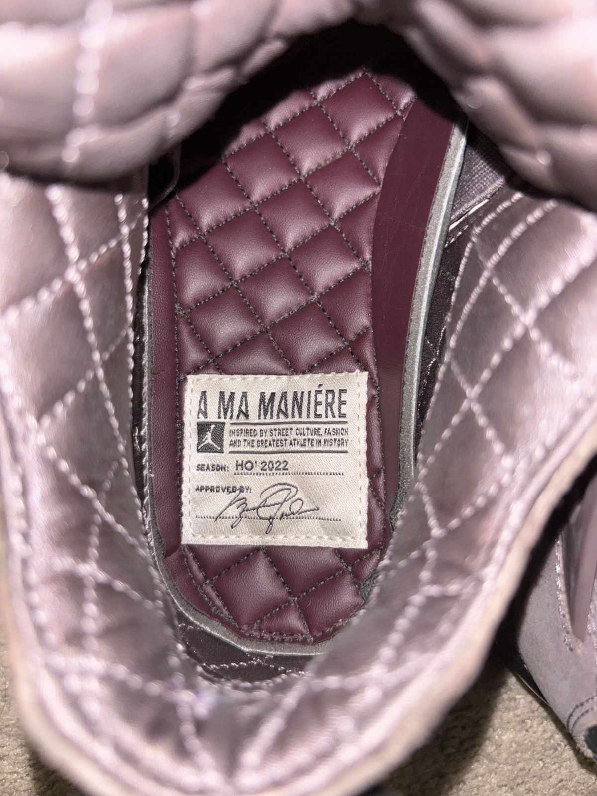 A Ma Maniere × Jordan Brand Jordan 4 x A Ma Maniére Violet Ores Size US 8 / EU 41 - 5 Thumbnail