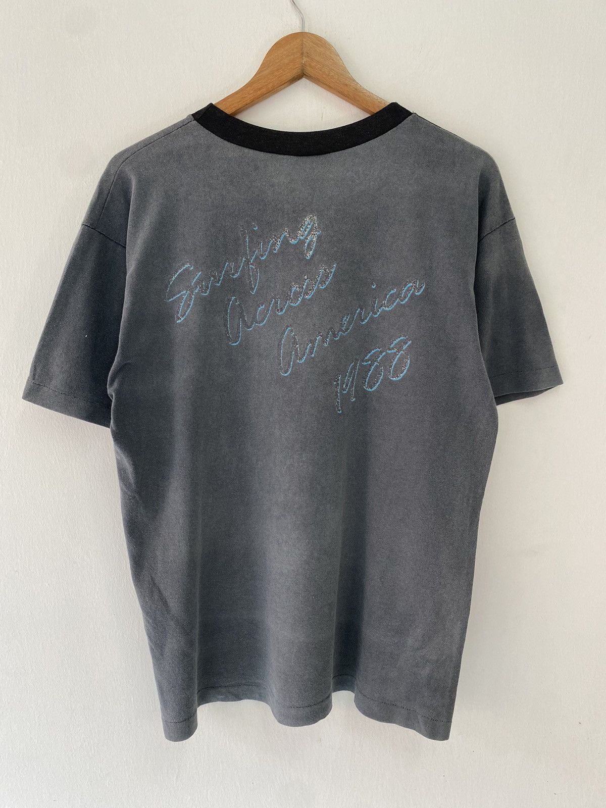 Band Tees 80’s Joe Satriani Across America Tour. Size US L / EU 52-54 / 3 - 2 Thumbnail
