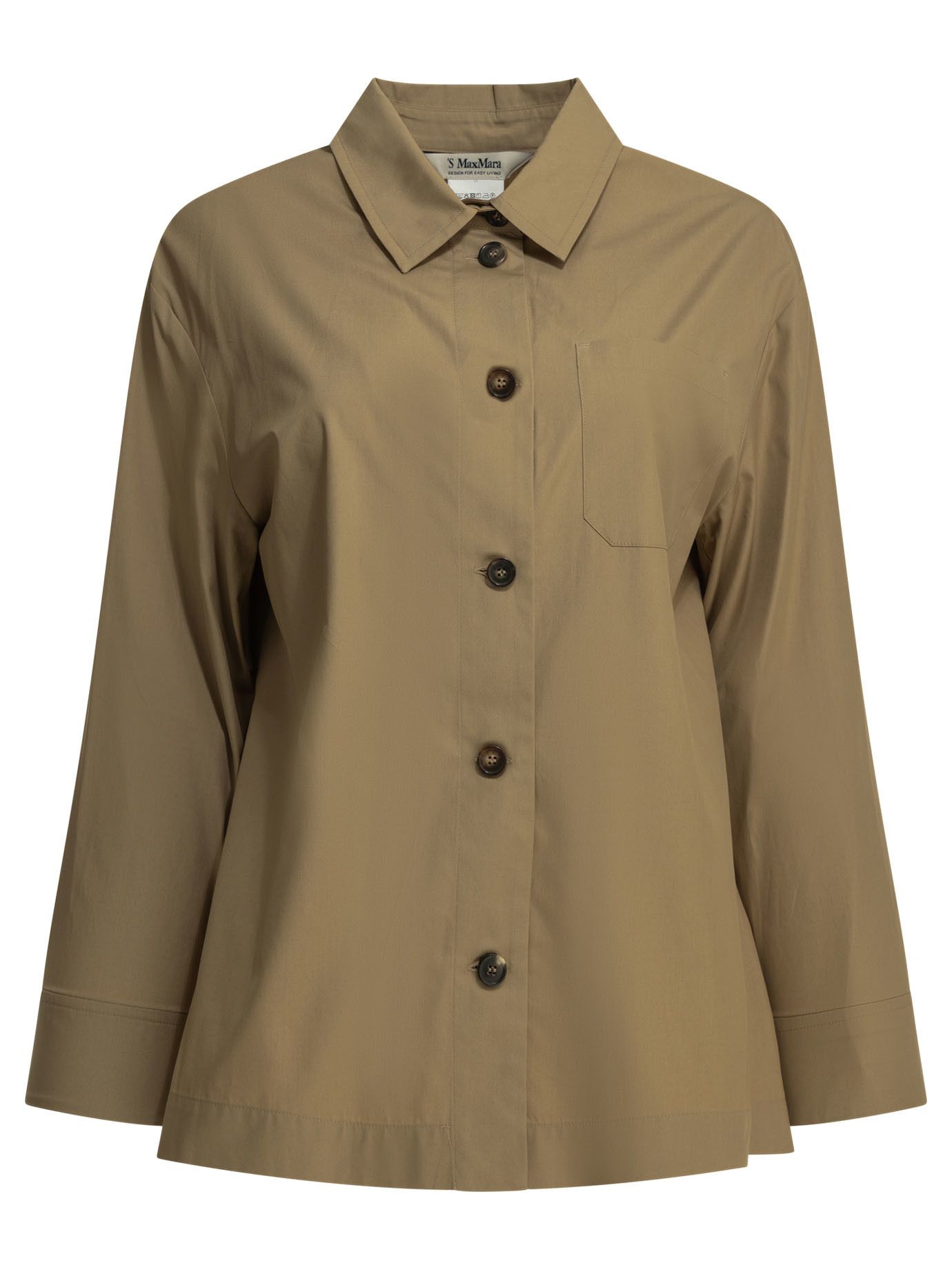 Max Mara Casual Cotton Shirt Size XS / US 0-2 / IT 36-38 - 1 Thumbnail