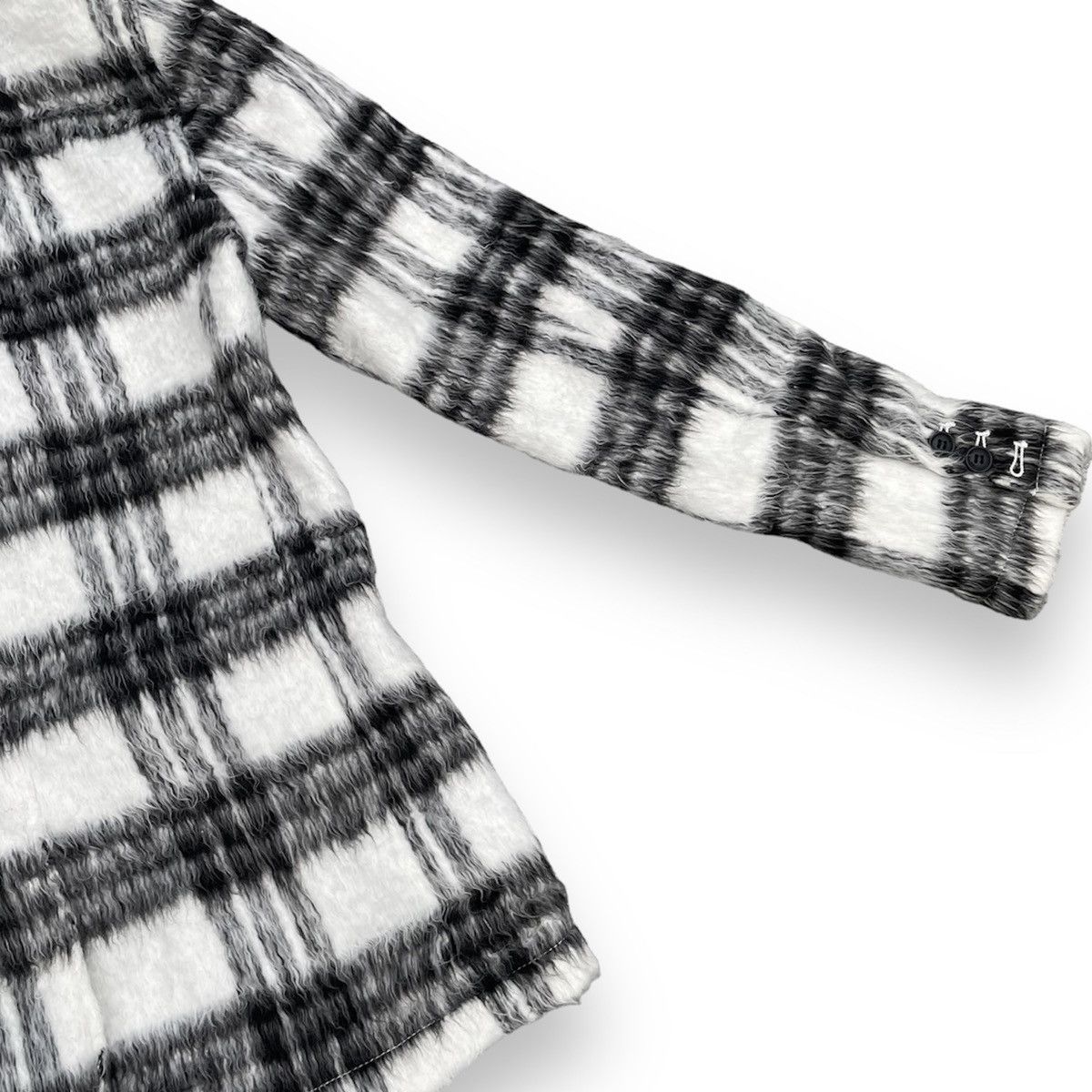 If Six Was Nine 🇯🇵 ROSHELL BUTTON UP MOHAIR JACKET Size US M / EU 48-50 / 2 - 6 Thumbnail