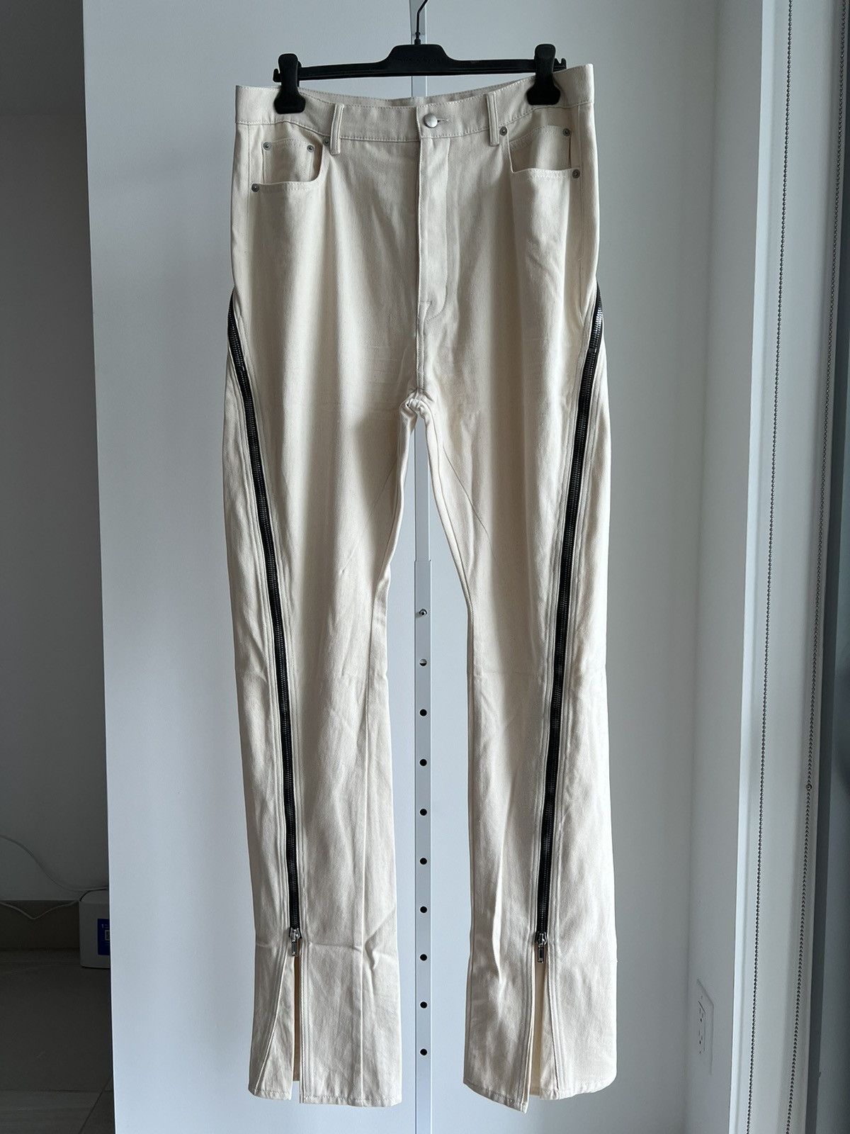 Rick Owens SS23 EDFU Bolan Bootcut Pants Cotton Ripstop | Grailed