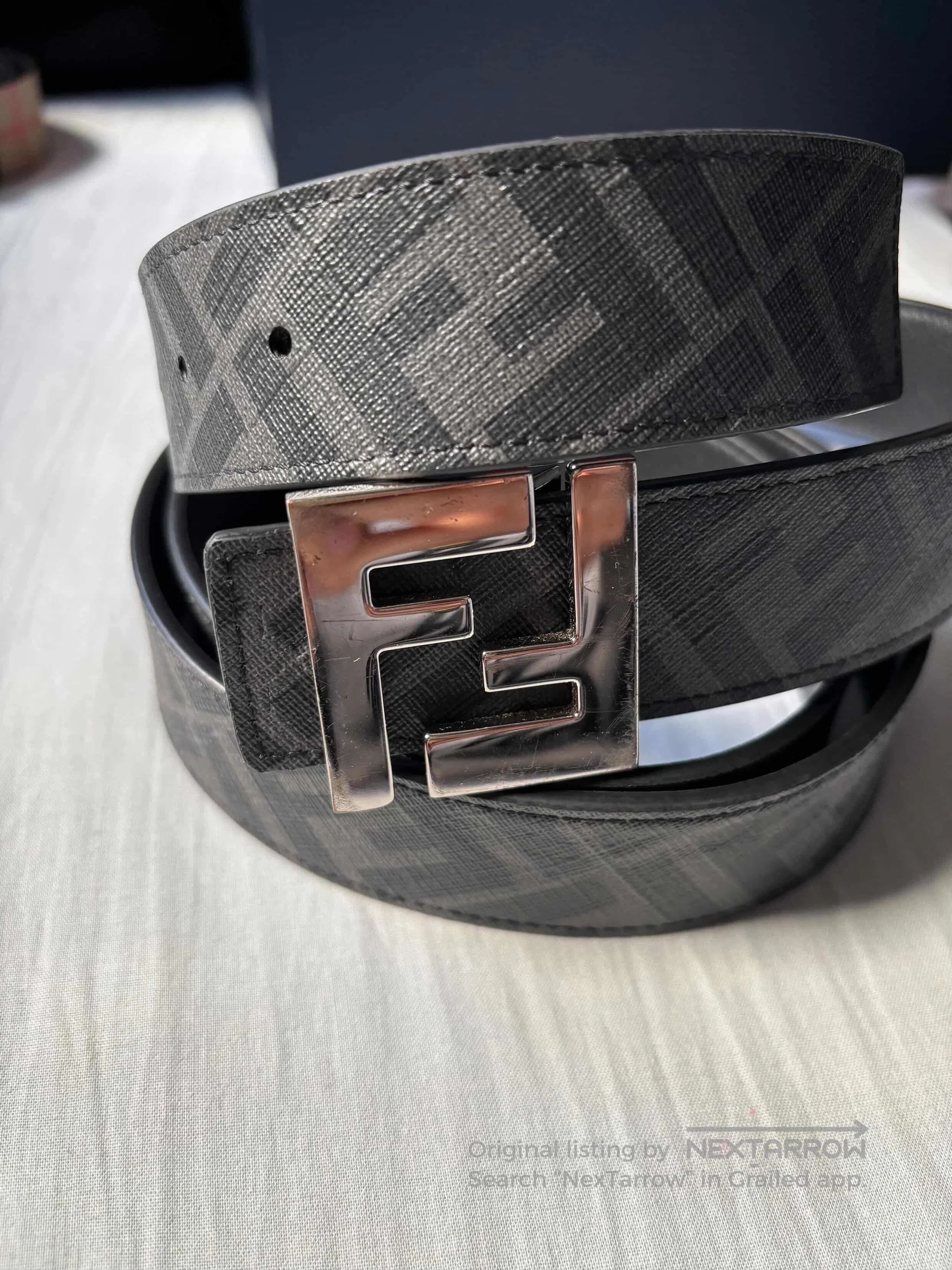 Fendi Fendi FF Logo Buckle Belt . Size ONE SIZE - 2 Thumbnail