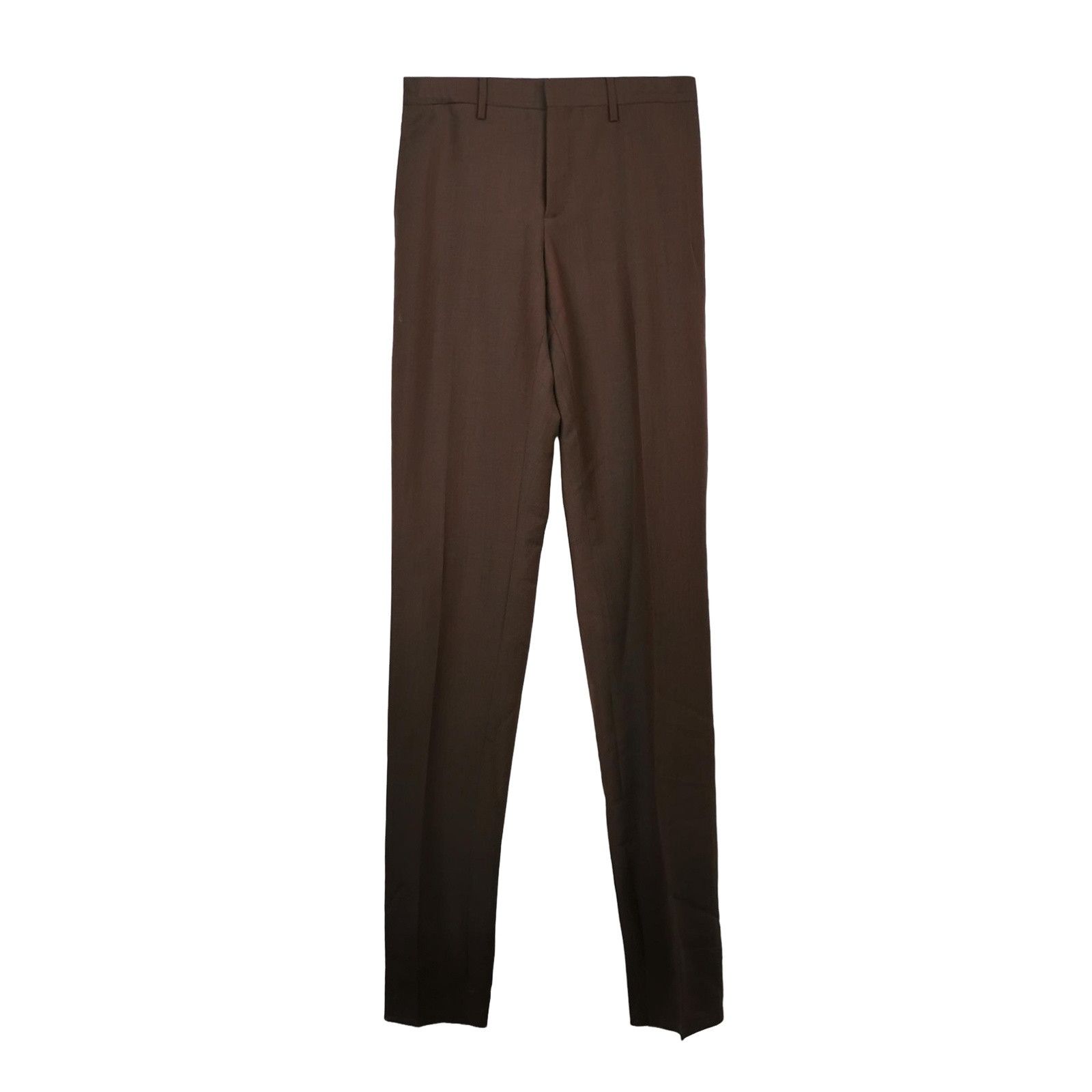 Burberry Burberry Prorsum Brown Mohair Blend Trousers 44 Size US 28 / EU 44 - 1 Thumbnail