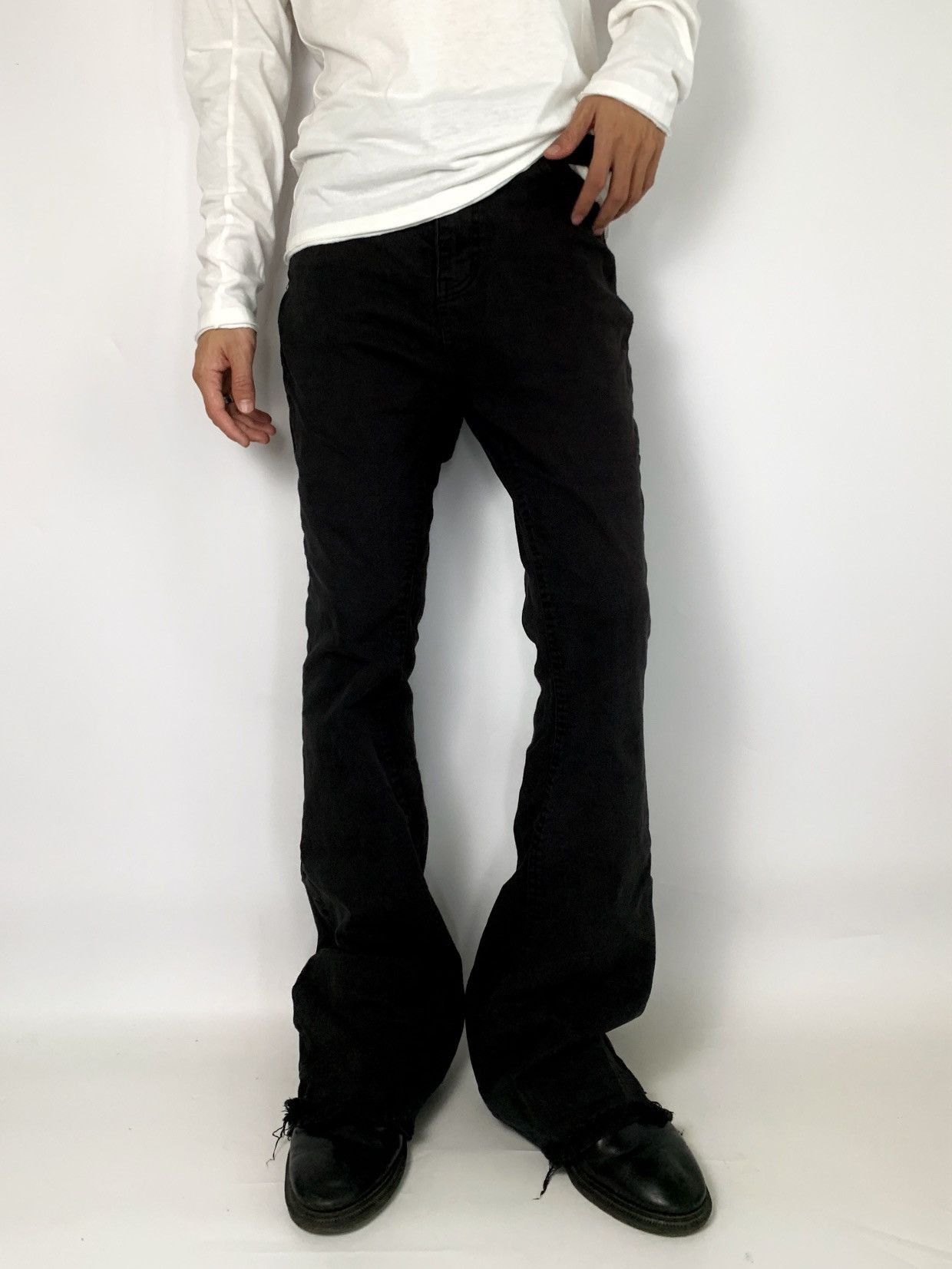 If Six Was Nine super flared bootcut ootj black pant lgb ifsx style Size US 28 / EU 44 - 12 Thumbnail
