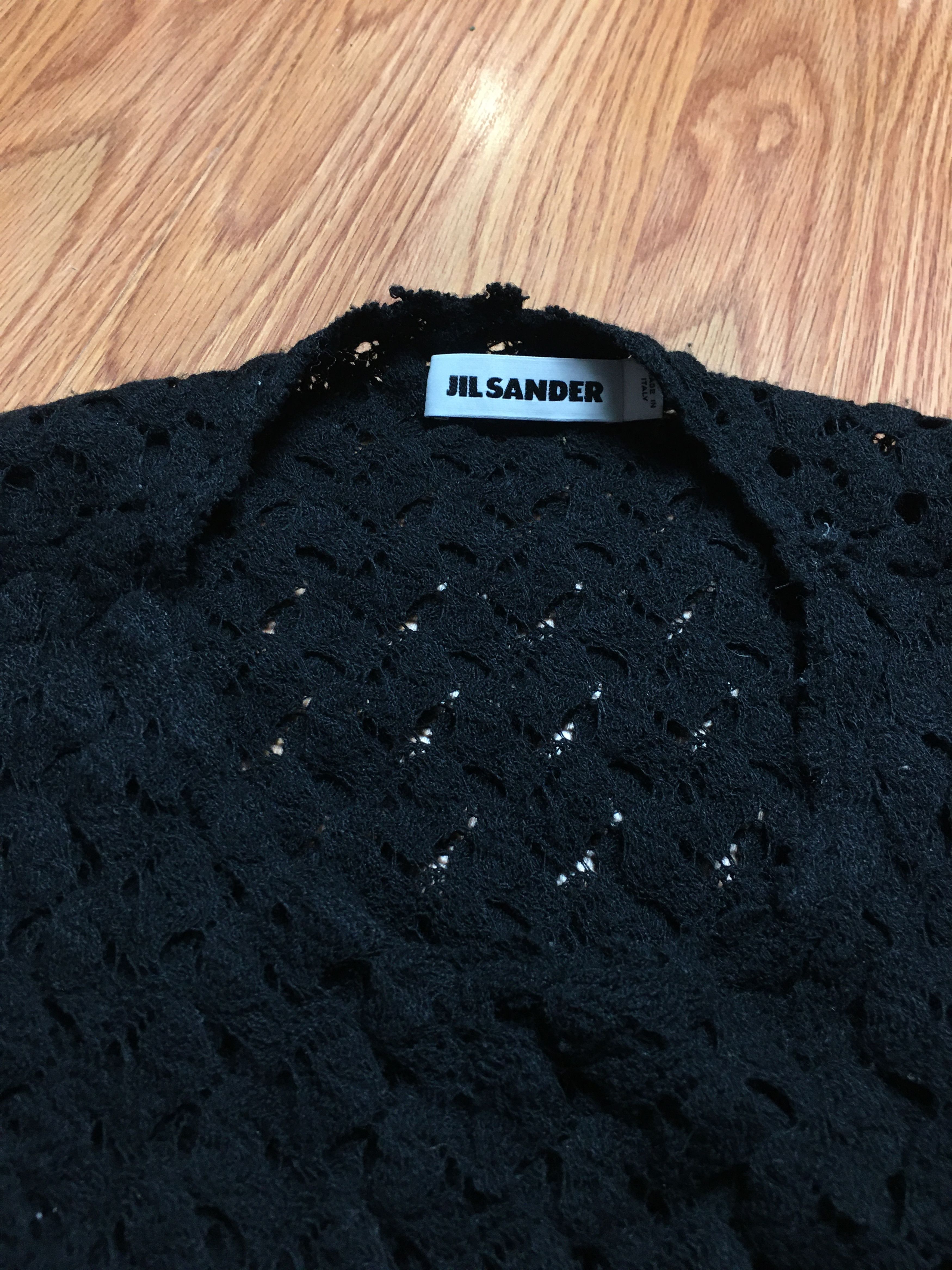 Jil Sander Jil Sander Wool Blend Dress Knit Black Size EU 38 Size M / US 6-8 / IT 42-44 - 9 Thumbnail