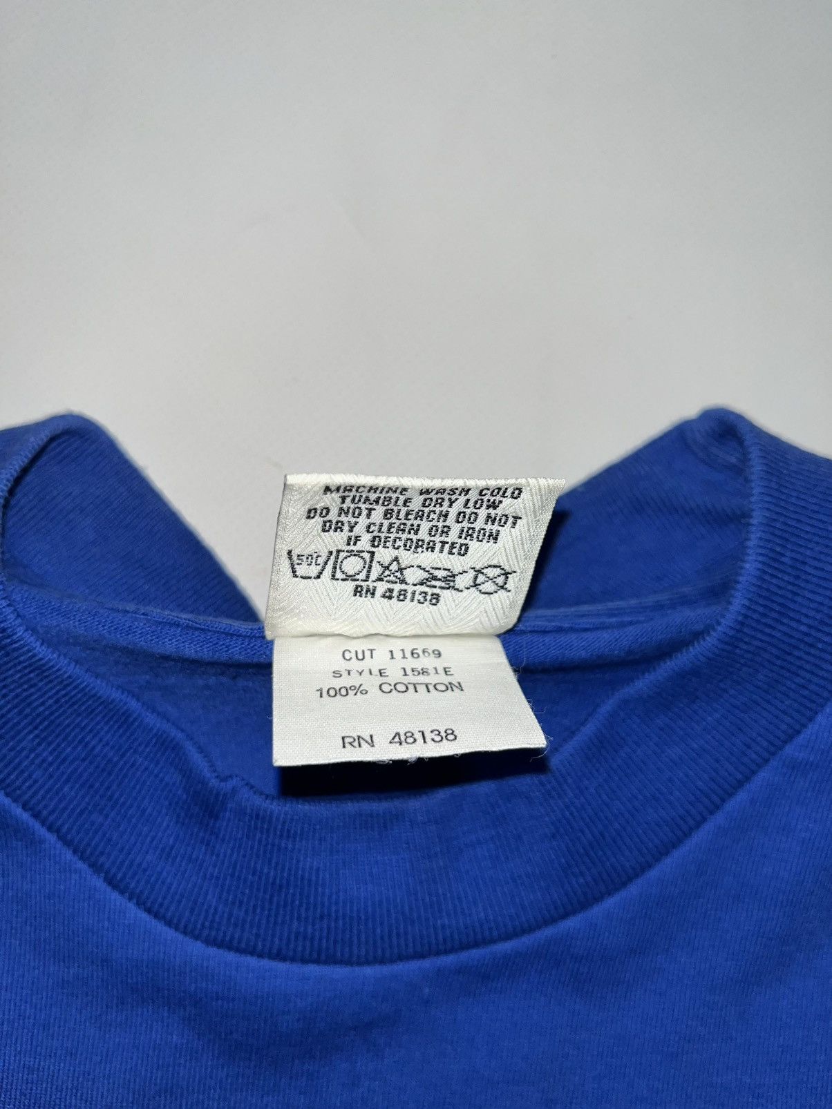 Nutmeg Vintage 90’s New York Rangers NUTMEG single stitch t-shirt Size US L / EU 52-54 / 3 - 5 Thumbnail